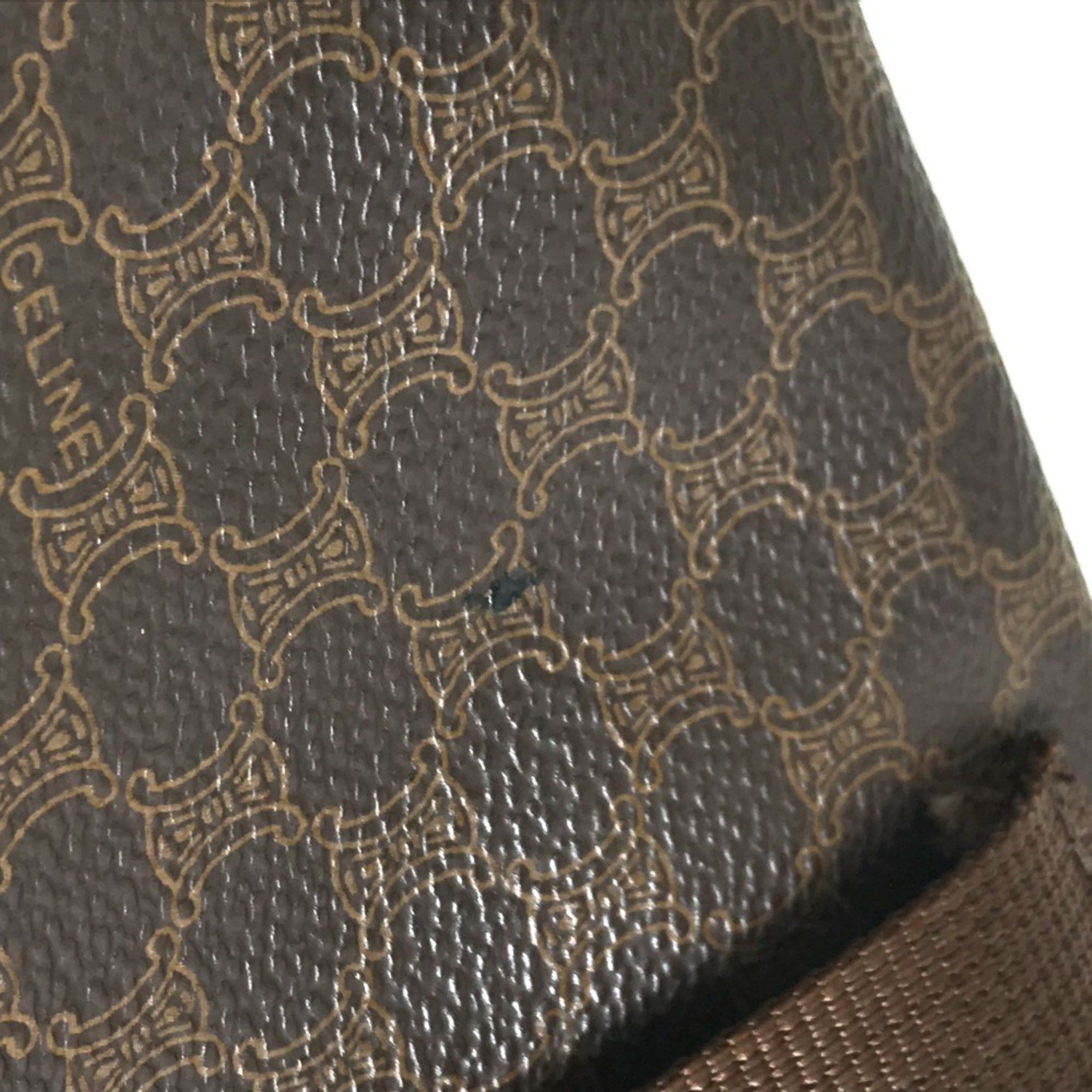 Celine CELINE Bag 2WAY Cluch Bag Waist Pouch Brown Size ONE SIZE - 6 Thumbnail