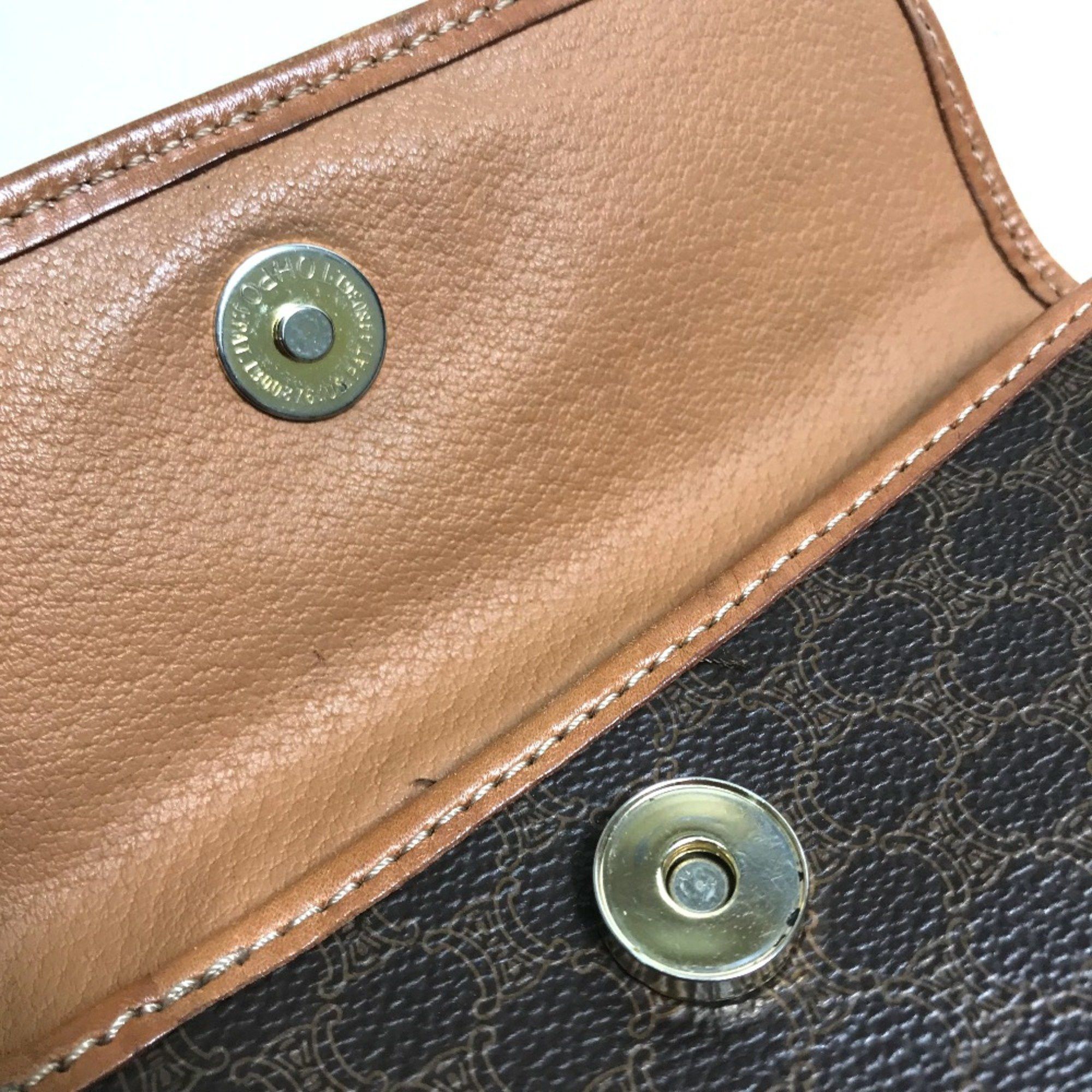 Celine CELINE Bag 2WAY Cluch Bag Waist Pouch Brown Size ONE SIZE - 7 Thumbnail