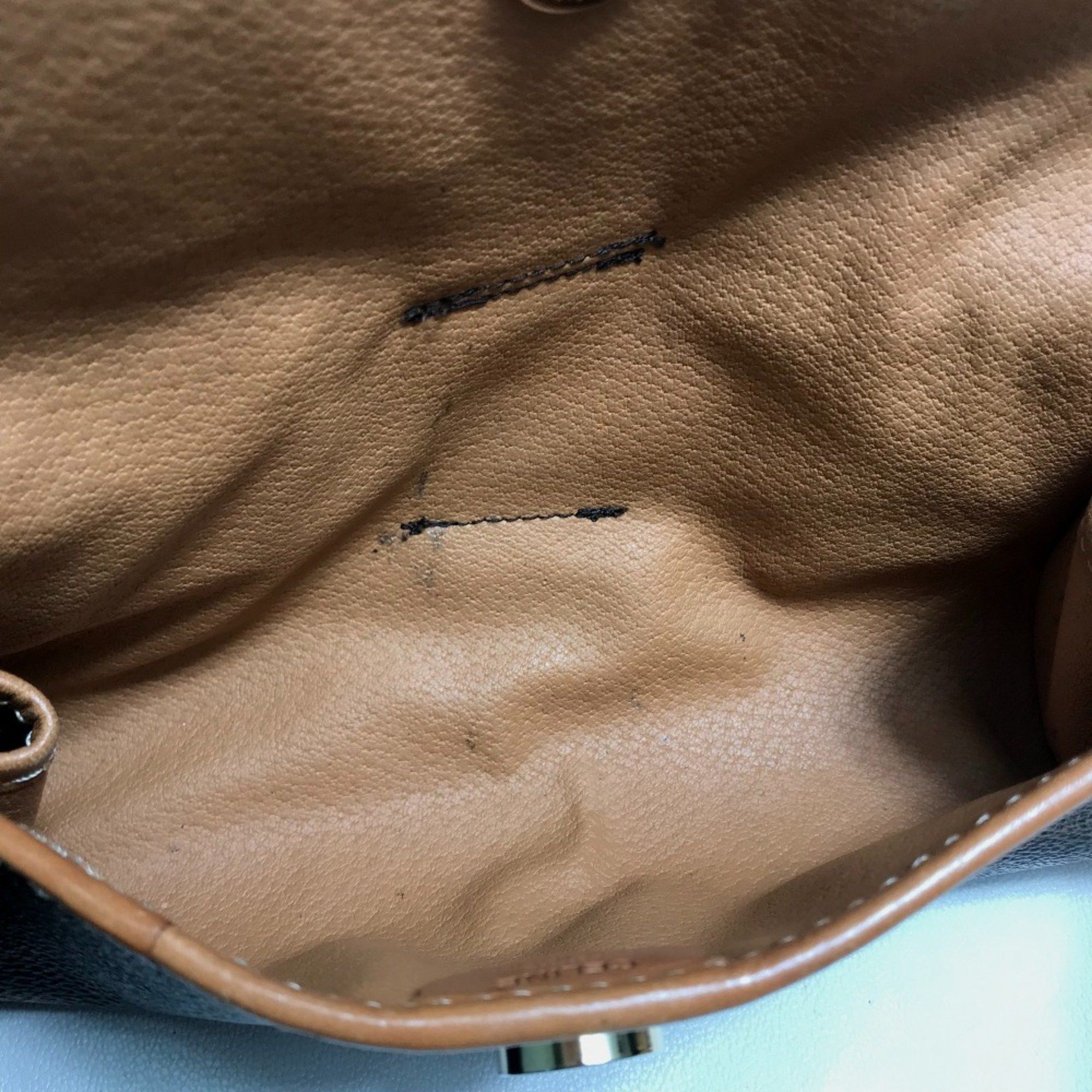 Celine CELINE Bag 2WAY Cluch Bag Waist Pouch Brown Size ONE SIZE - 8 Thumbnail