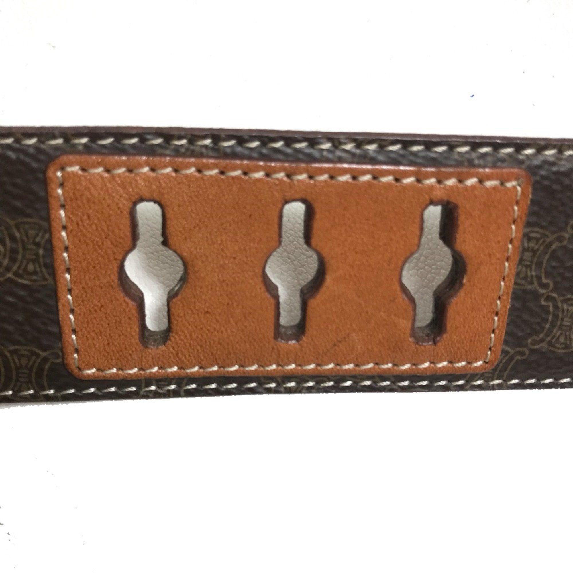 Celine CELINE Bag 2WAY Cluch Bag Waist Pouch Brown Size ONE SIZE - 16 Thumbnail
