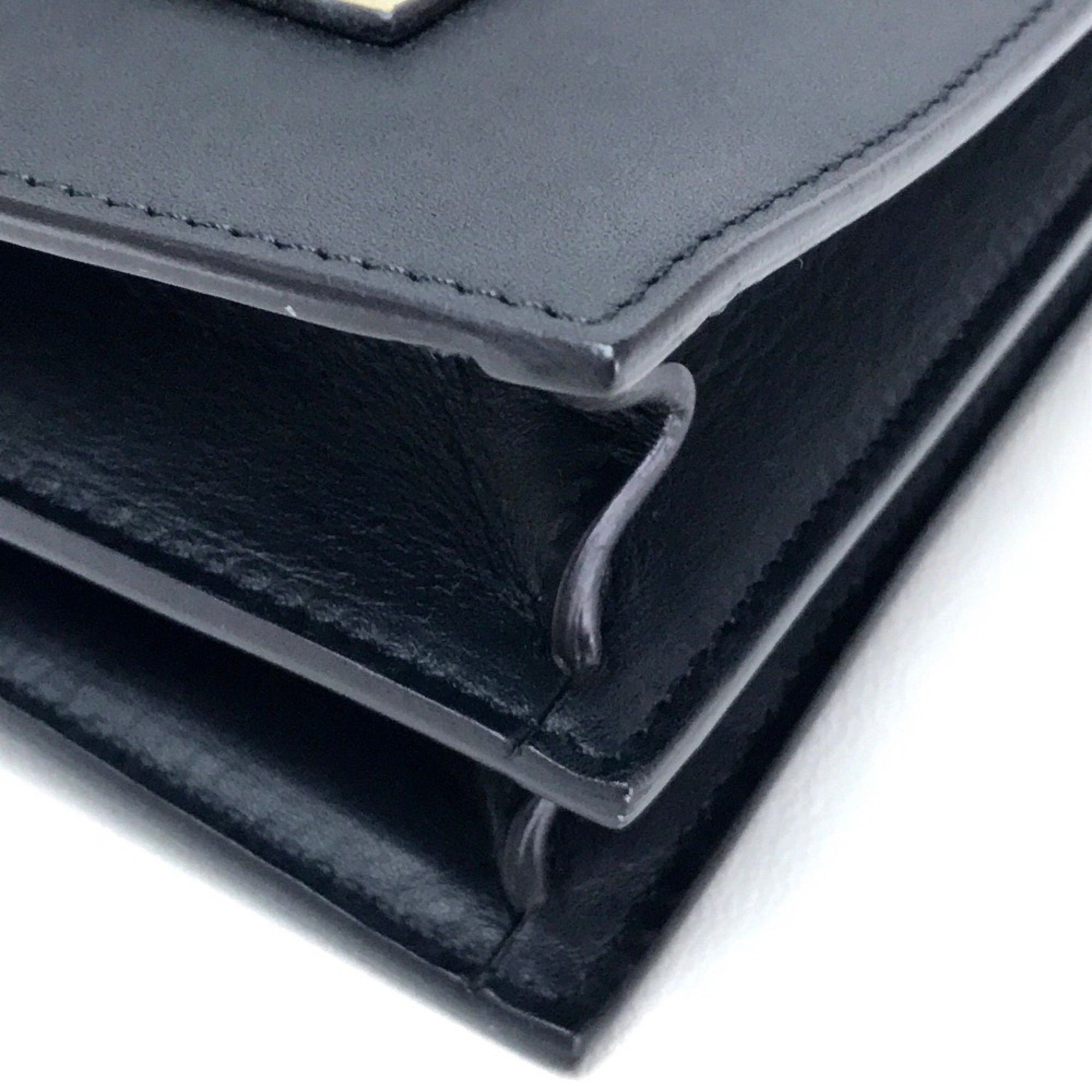 Celine CELINE Spring /Summer 2015 Tricolor 2way Shoulder Bag Shoulder Bag Clutch bag blue Black blue Size ONE SIZE - 4 Thumbnail