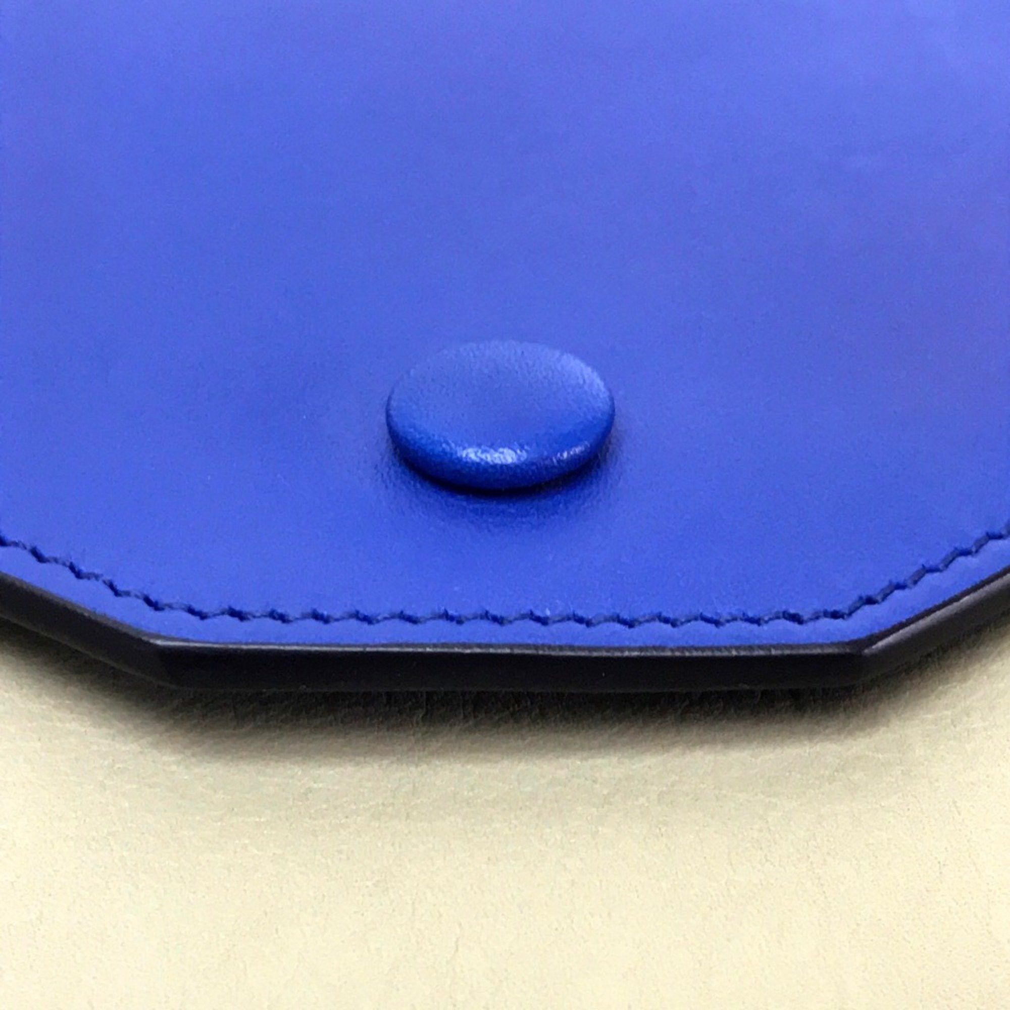 Celine CELINE Spring /Summer 2015 Tricolor 2way Shoulder Bag Shoulder Bag Clutch bag blue Black blue Size ONE SIZE - 8 Thumbnail