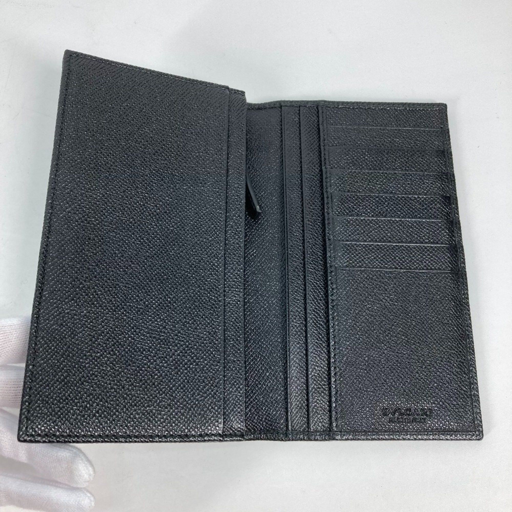 Bvlgari Bvlgari Long wallet Two fold Long Wallet Black Size ONE SIZE - 8 Thumbnail