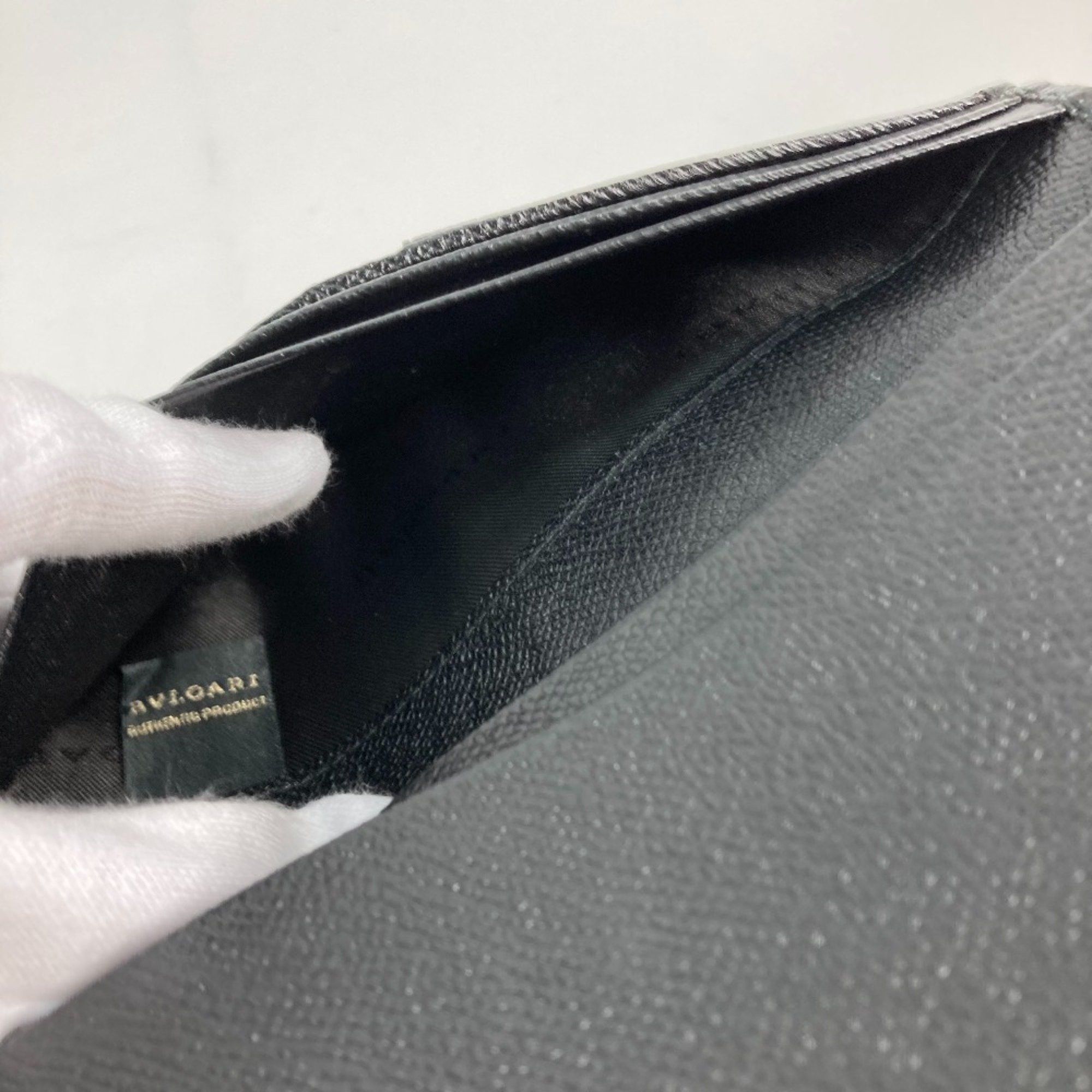 Bvlgari Bvlgari Long wallet Two fold Long Wallet Black Size ONE SIZE - 11 Thumbnail