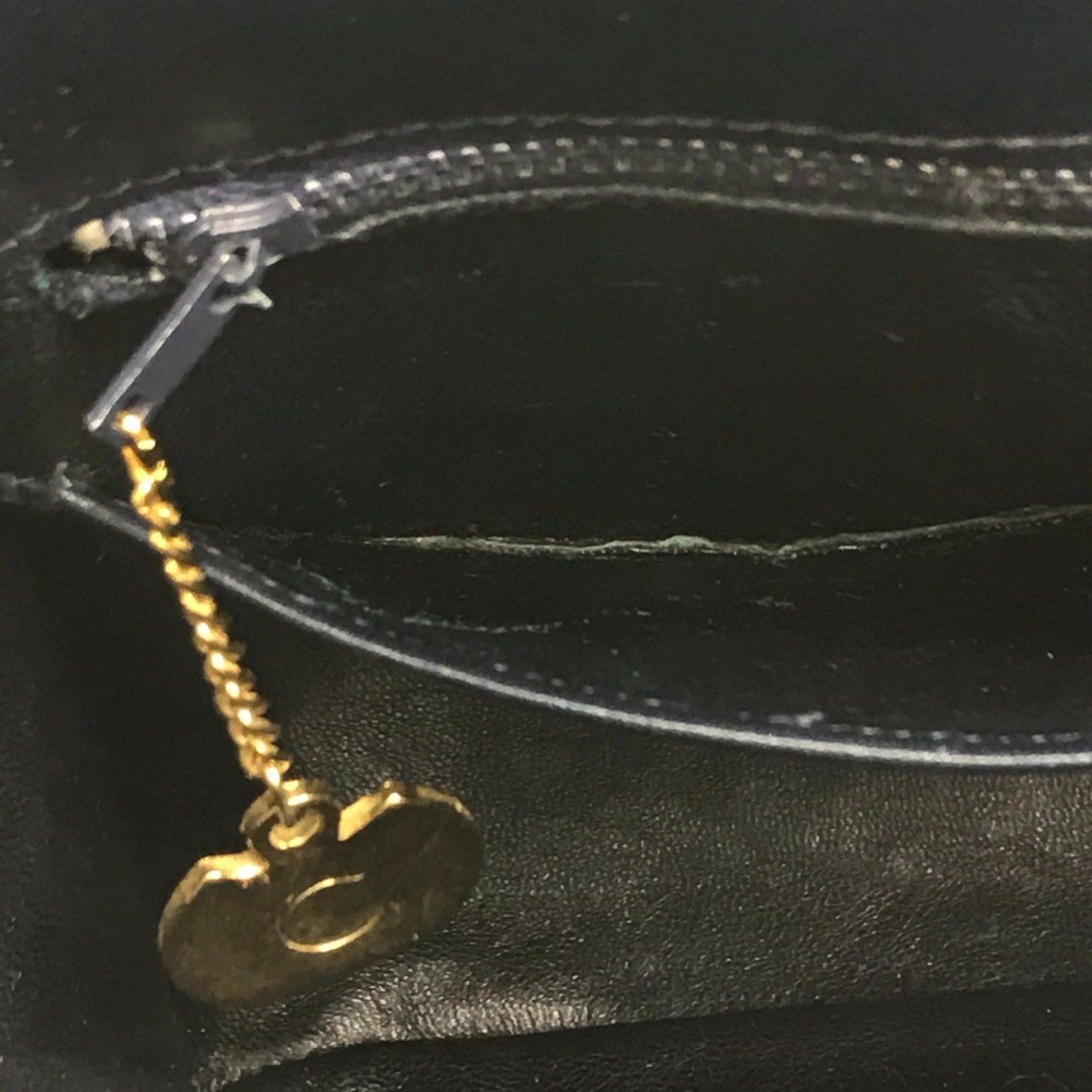 Celine CELINE Old CELINE bag vintage Shoulder Bag Gray x Navy GoldHardware Size ONE SIZE - 10 Thumbnail