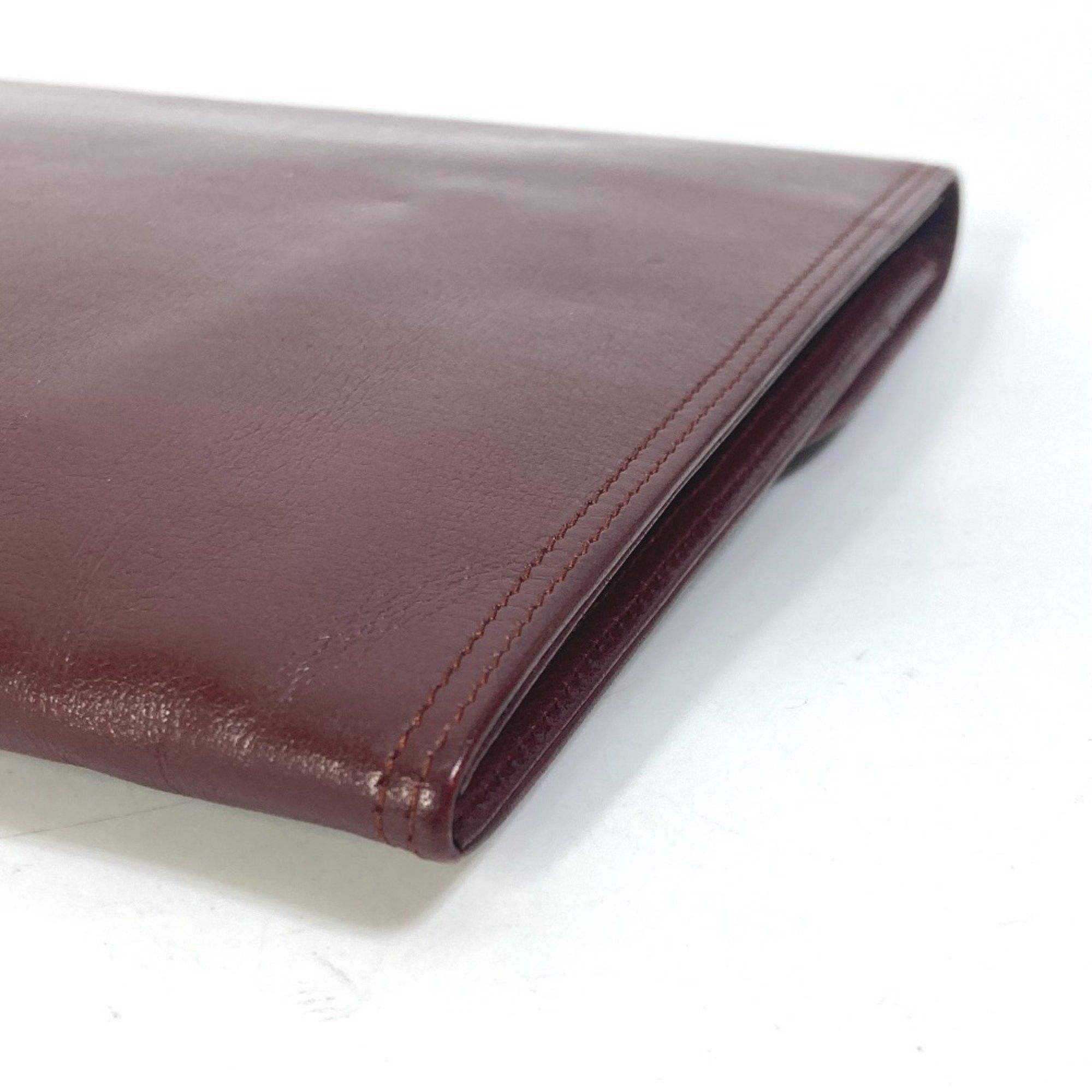 Cartier Cartier Pouch Clutch bag wine-red Size ONE SIZE - 4 Thumbnail