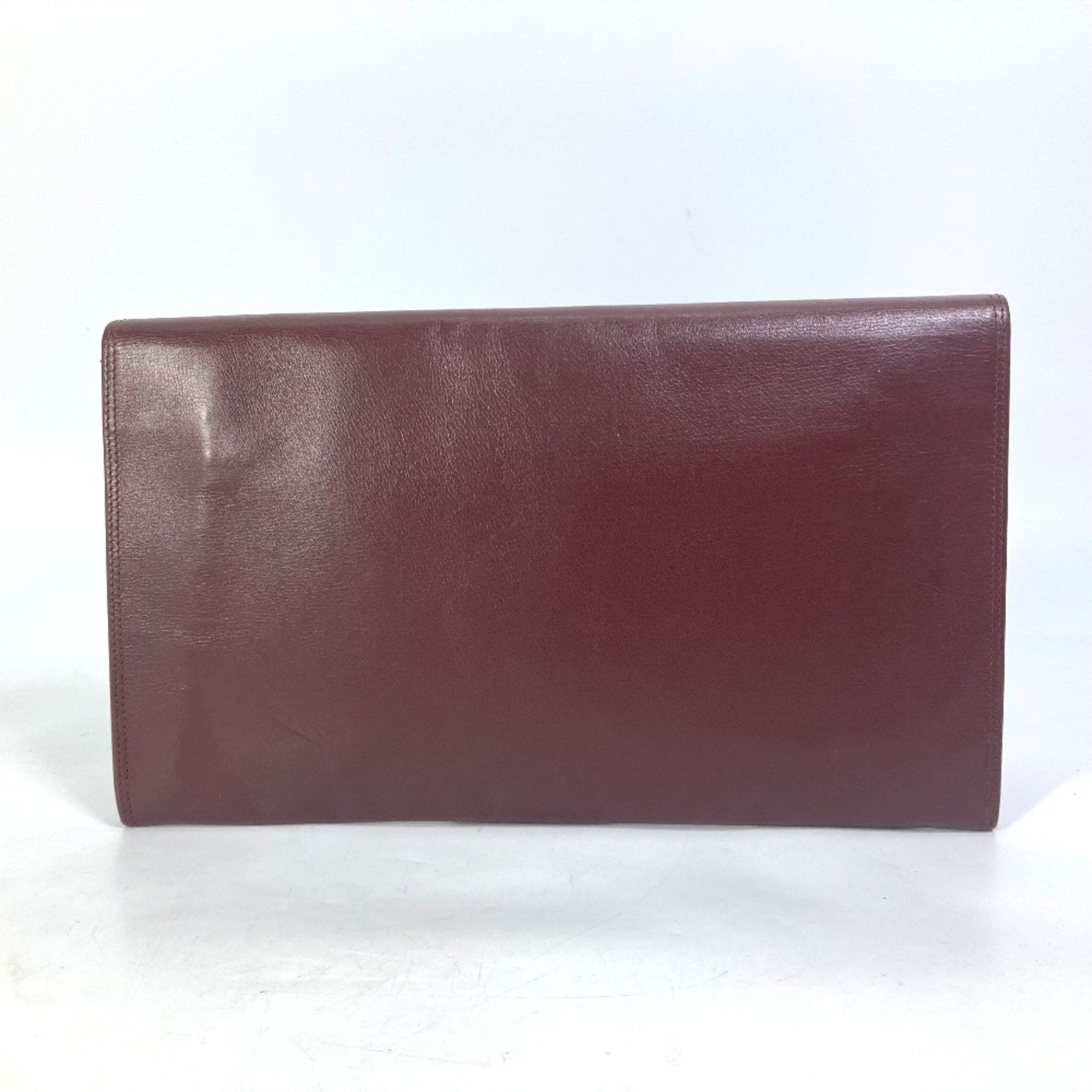 Cartier Cartier Pouch Clutch bag wine-red Size ONE SIZE - 2 Thumbnail