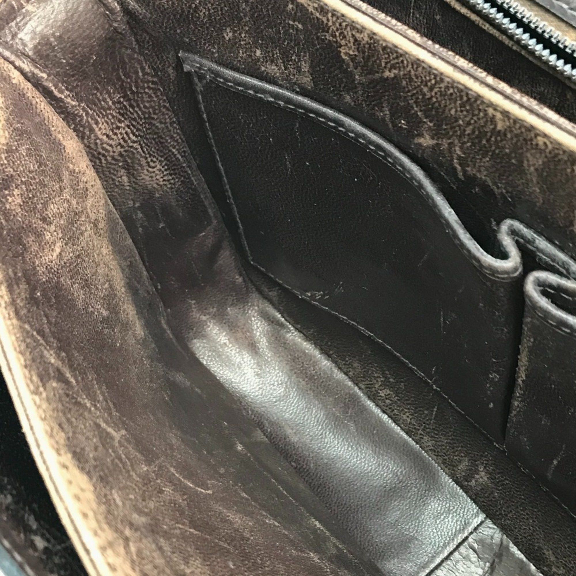 Celine CELINE vintage Bag Shoulder Bag Dark Brown x GoldHardware Size ONE SIZE - 13 Thumbnail