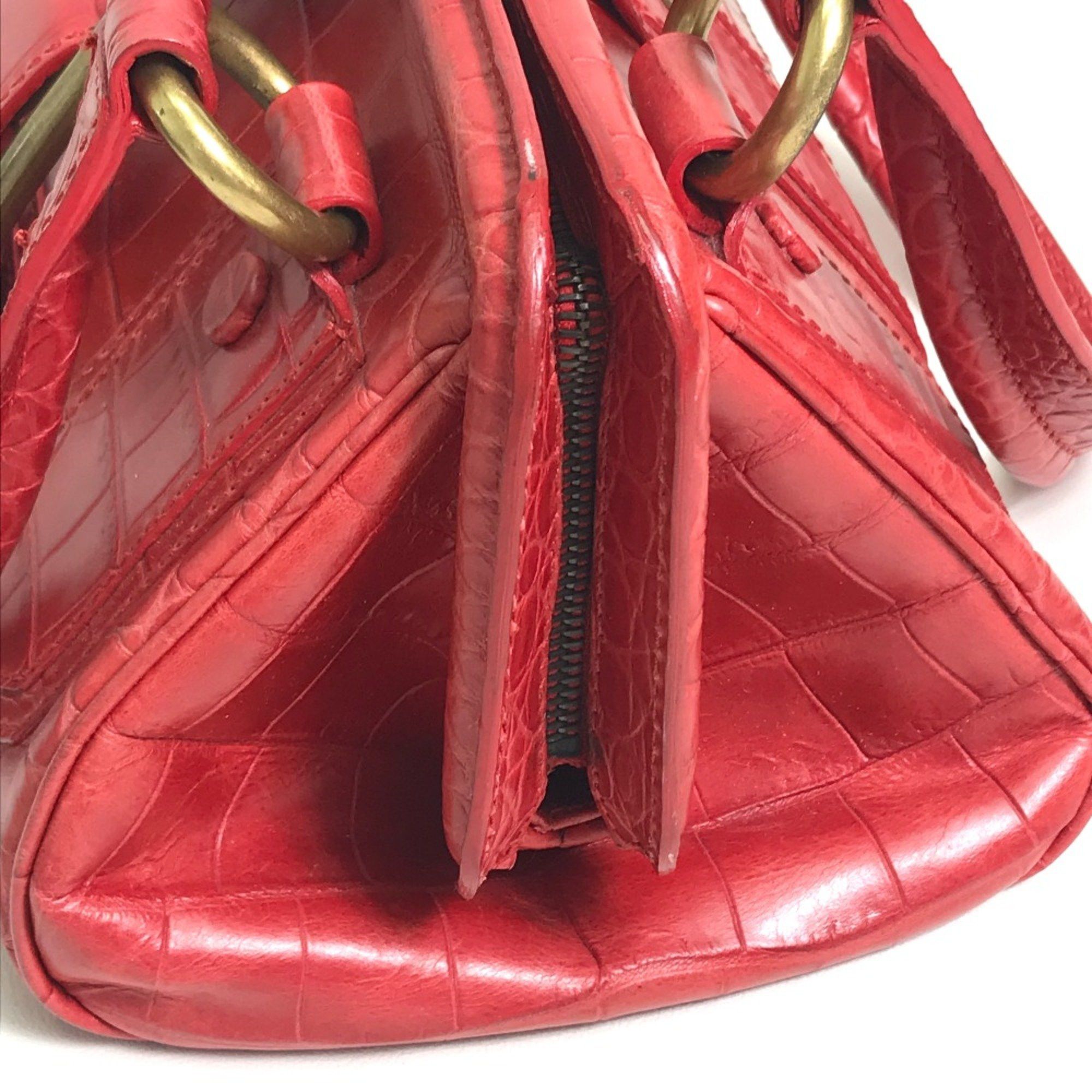 Celine CELINE belt Bag Hand Bag Red GoldHardware Size ONE SIZE - 6 Thumbnail
