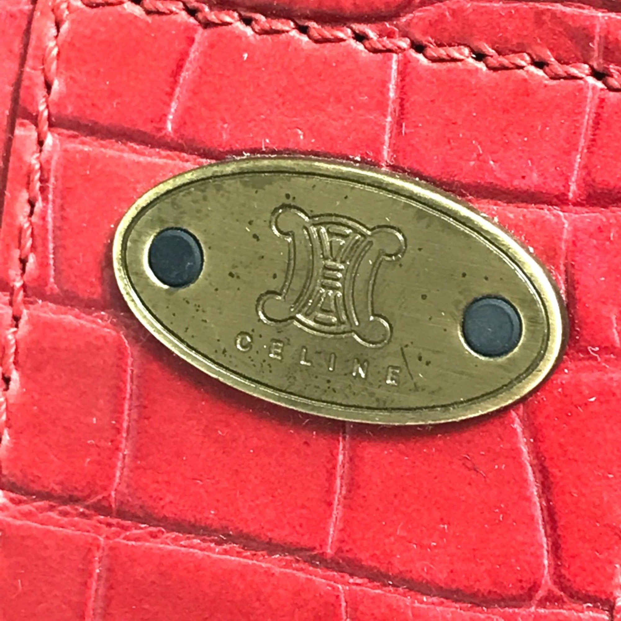 Celine CELINE belt Bag Hand Bag Red GoldHardware Size ONE SIZE - 8 Thumbnail