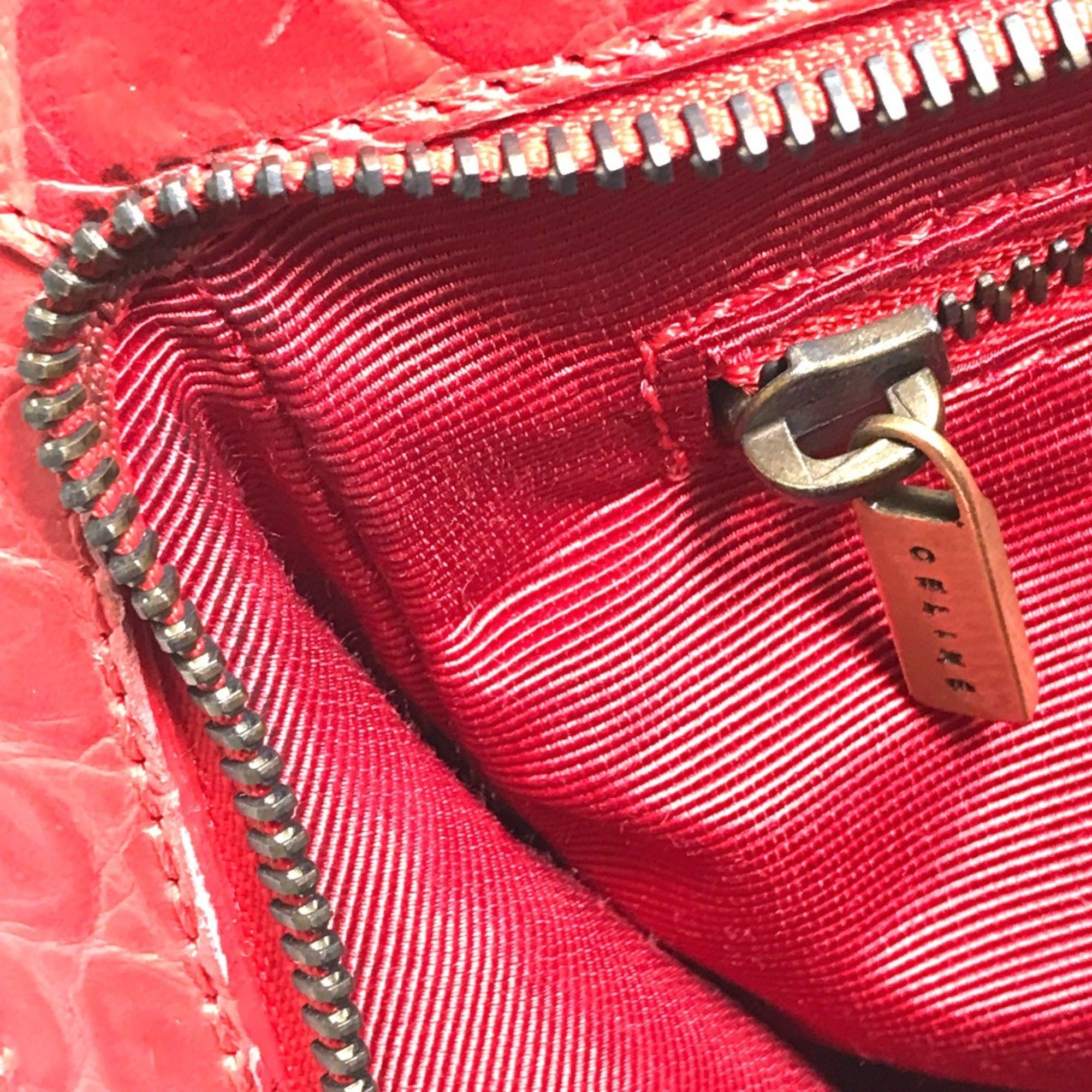 Celine CELINE belt Bag Hand Bag Red GoldHardware Size ONE SIZE - 13 Thumbnail