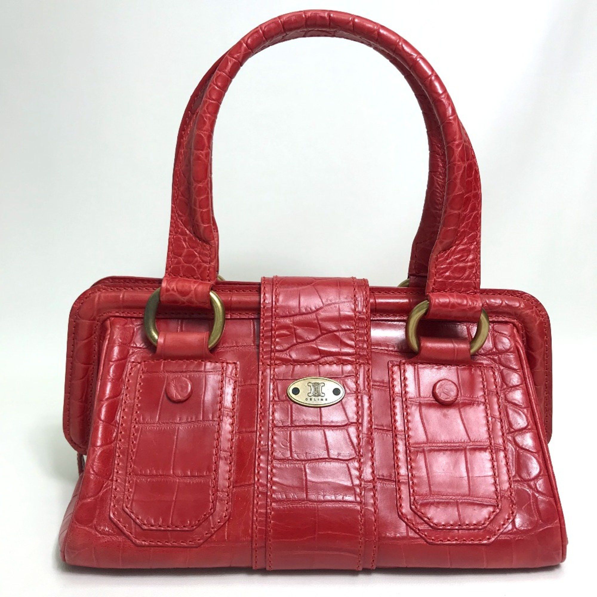 Celine CELINE belt Bag Hand Bag Red GoldHardware Size ONE SIZE - 2 Thumbnail