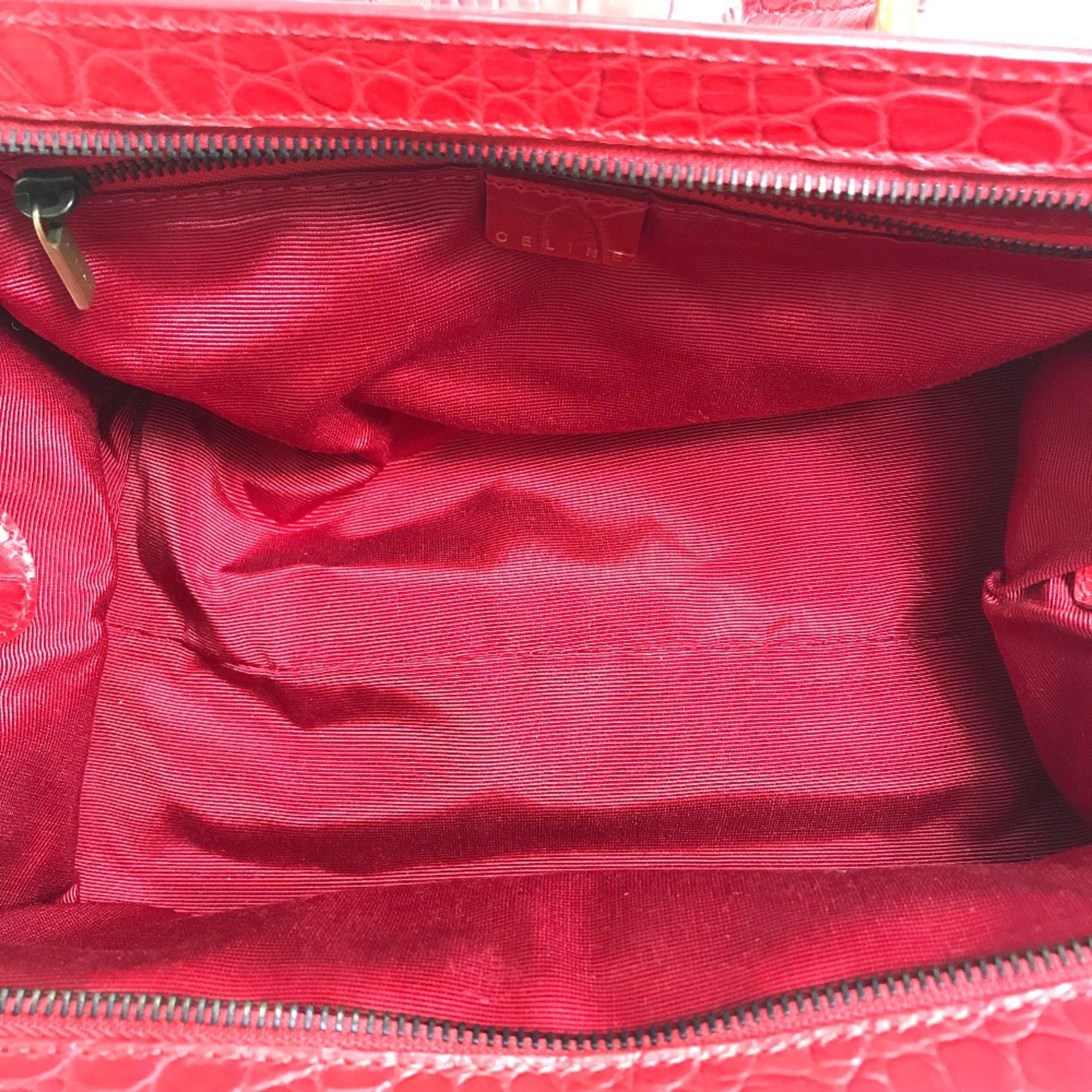 Celine CELINE belt Bag Hand Bag Red GoldHardware Size ONE SIZE - 12 Thumbnail