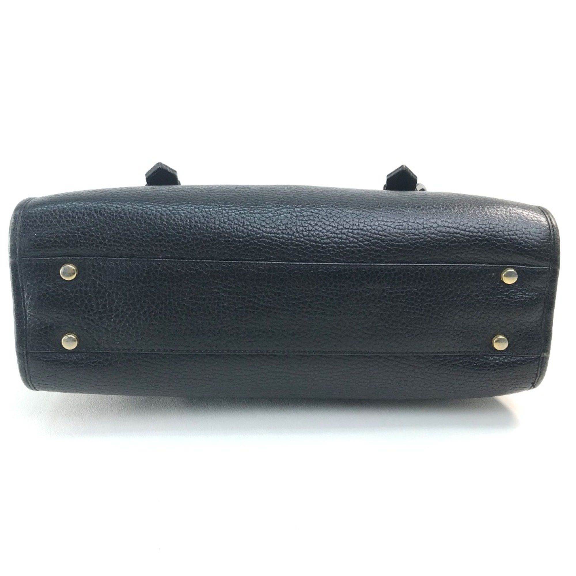 Celine CELINE vintage Bag Tote Bag Hand Bag Black x GoldHardware Size ONE SIZE - 5 Thumbnail
