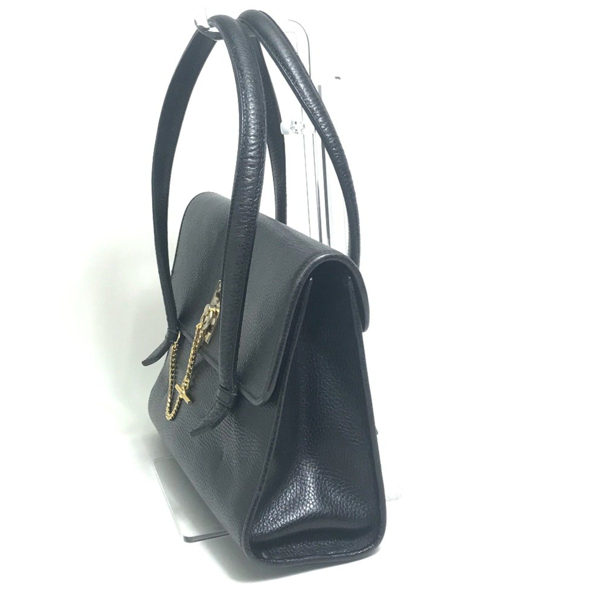 Celine CELINE vintage Bag Tote Bag Hand Bag Black x GoldHardware Size ONE SIZE - 4 Thumbnail
