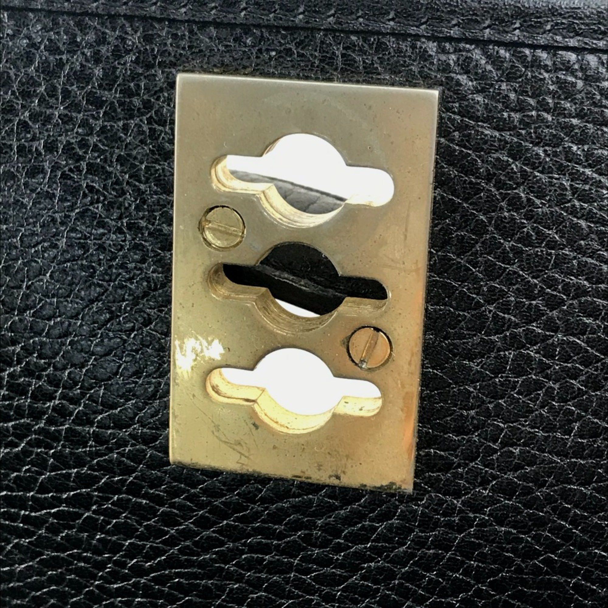 Celine CELINE vintage Bag Tote Bag Hand Bag Black x GoldHardware Size ONE SIZE - 13 Thumbnail