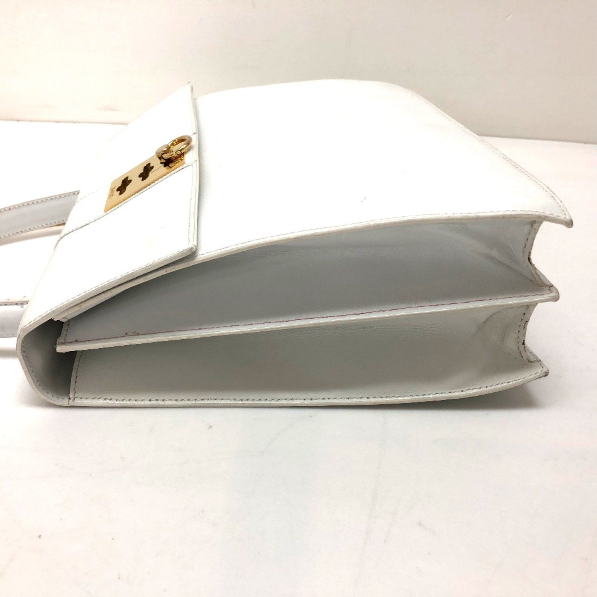 Celine CELINE vintage Bag Tote Bag Hand Bag White Size ONE SIZE - 11 Thumbnail