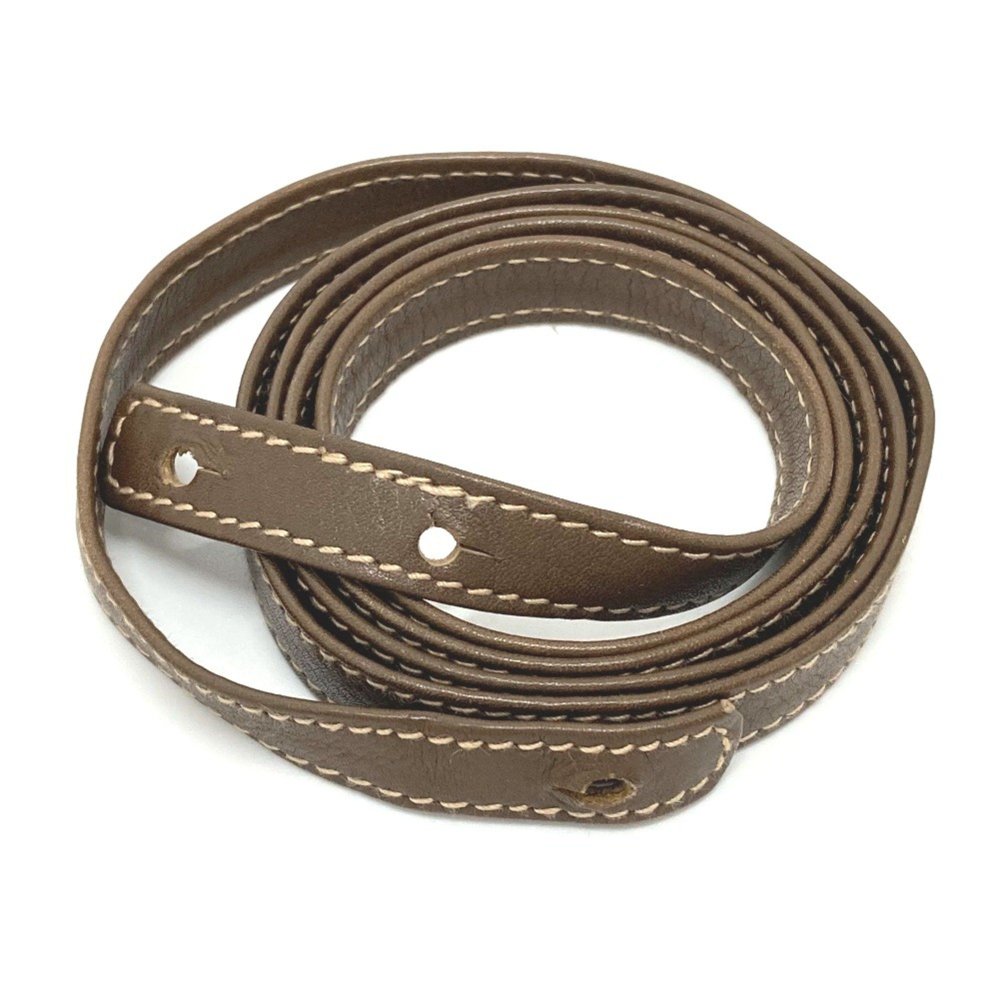 Celine CELINE Logo Hardware Bag Chain Clutch Shoulder Bag Brown Size ONE SIZE - 11 Thumbnail