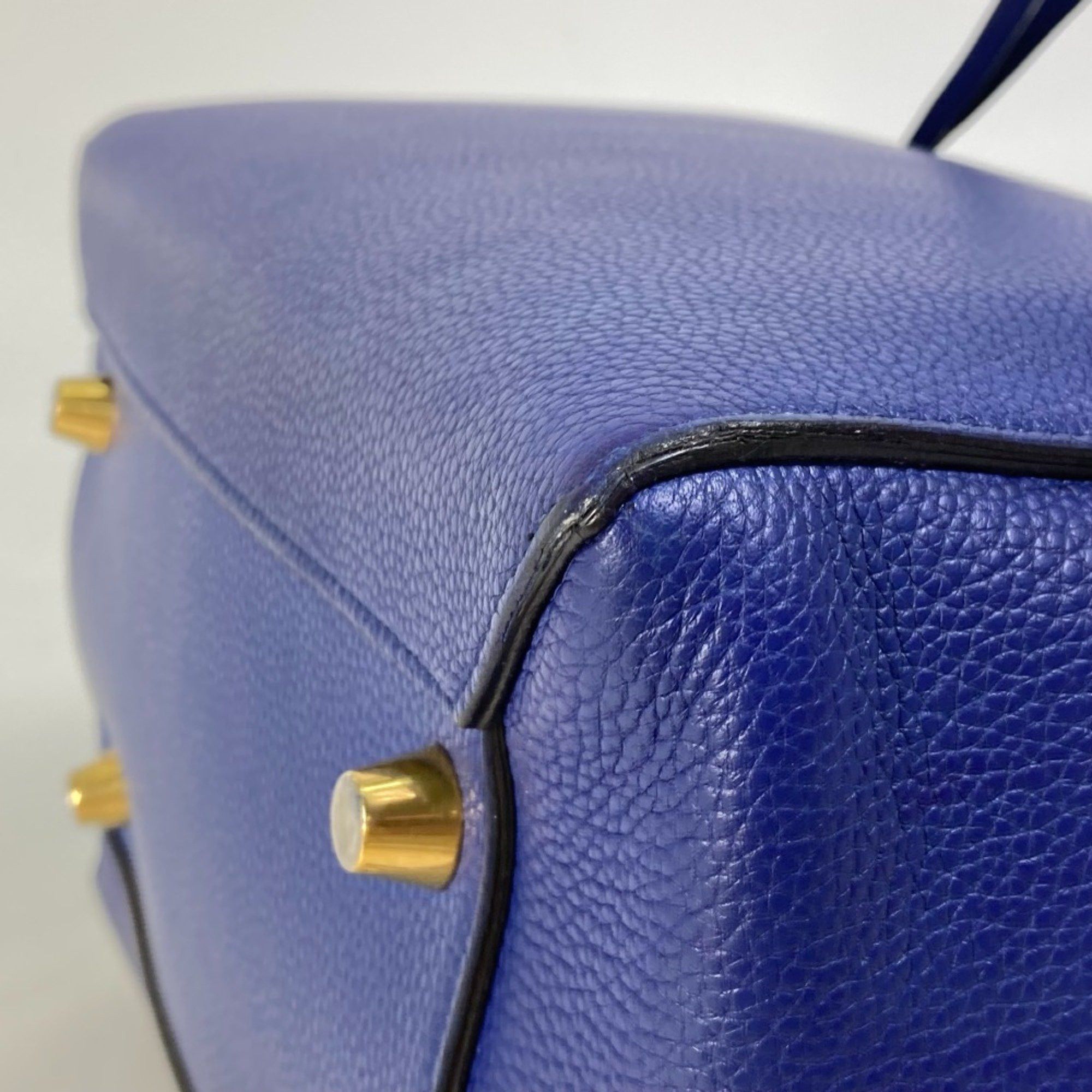 Celine CELINE Hand Bag Bag 2WAY bag Shoulder bag Shoulder Bag blue Size ONE SIZE - 10 Thumbnail