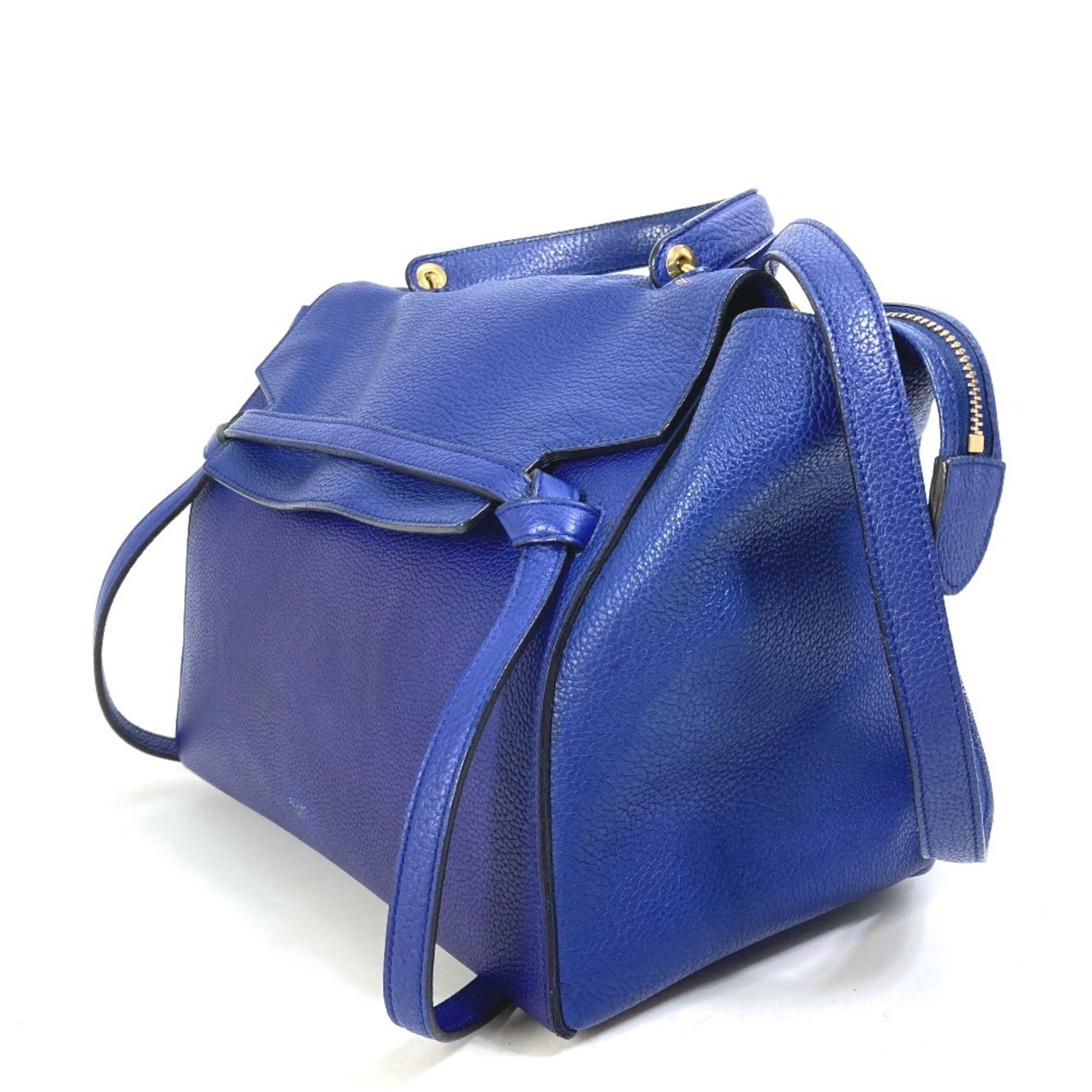 Celine CELINE Hand Bag Bag 2WAY bag Shoulder bag Shoulder Bag blue Size ONE SIZE - 3 Thumbnail