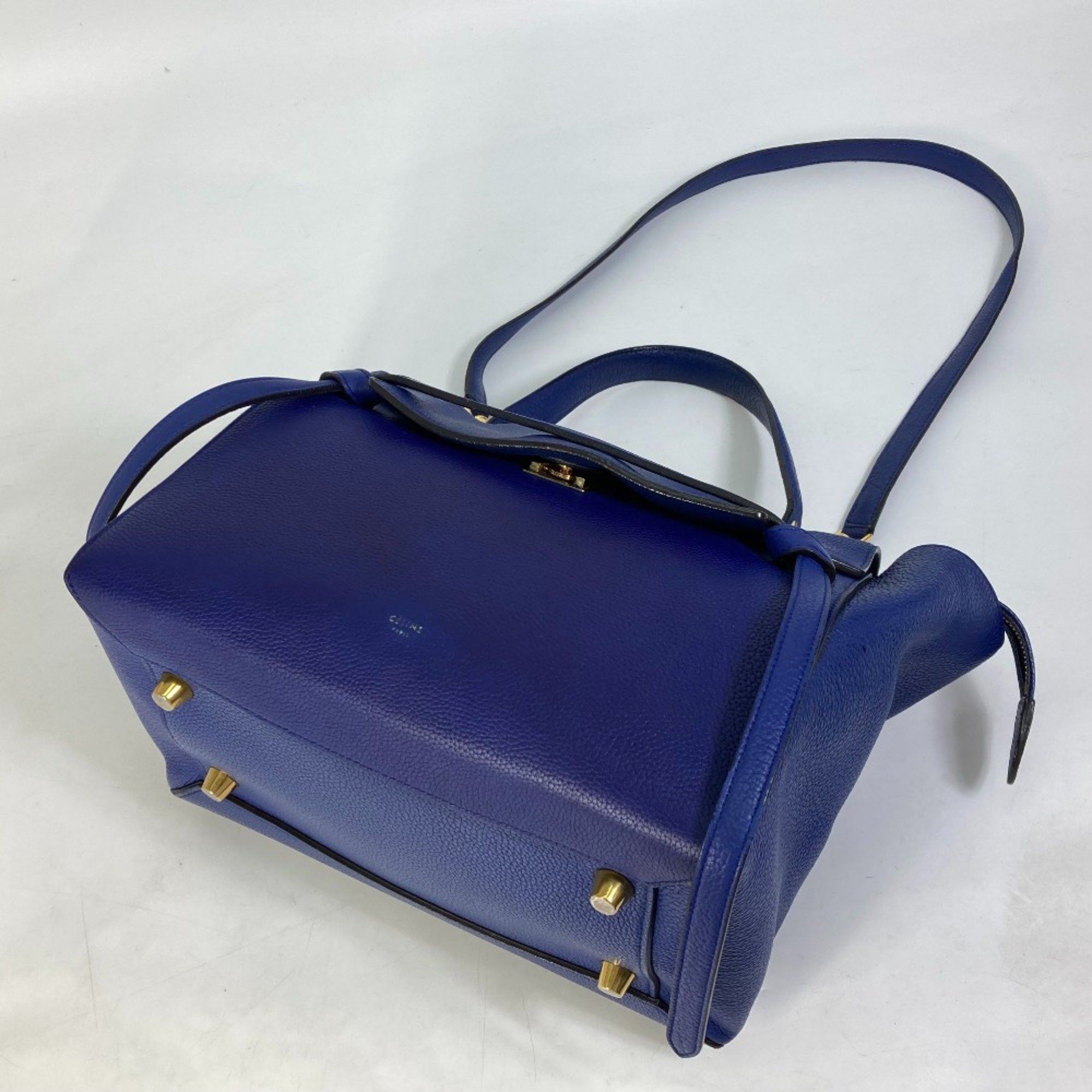 Celine CELINE Hand Bag Bag 2WAY bag Shoulder bag Shoulder Bag blue Size ONE SIZE - 12 Thumbnail