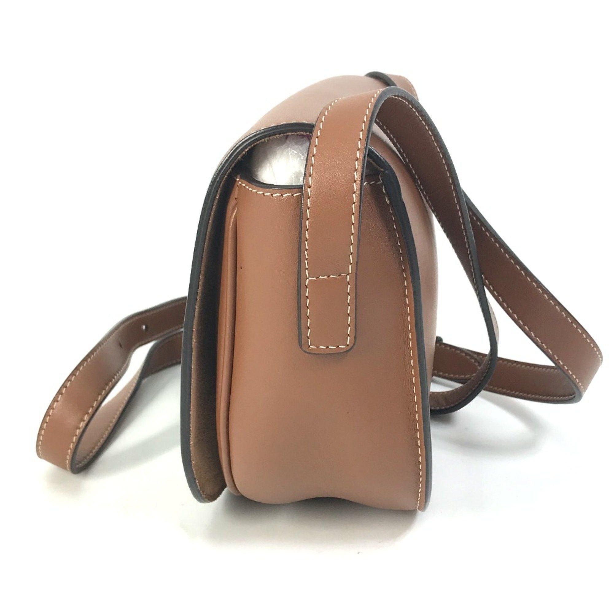 Celine CELINE 198263DU3 Crossbody Pochette Bag Shoulder Bag Tan Brown Size ONE SIZE - 4 Thumbnail