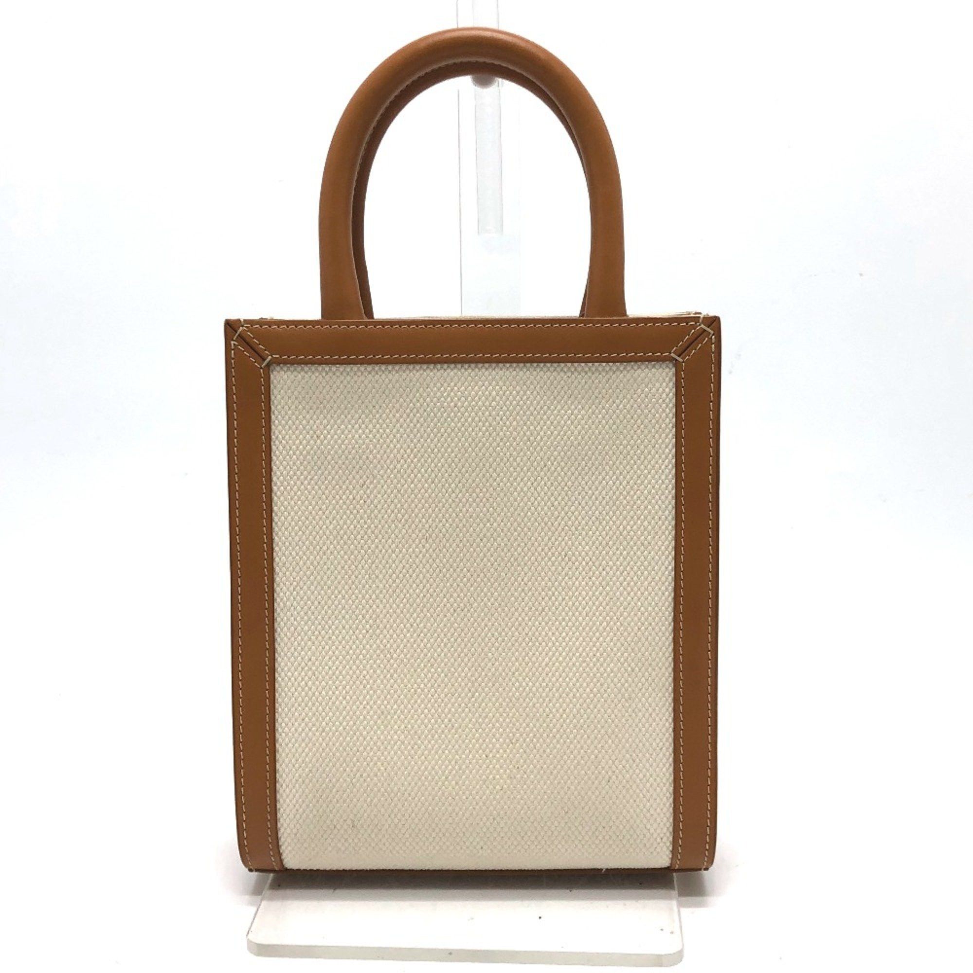 Celine CELINE logo Bag 2WAY Shoulder Bag Beige Size ONE SIZE - 2 Thumbnail