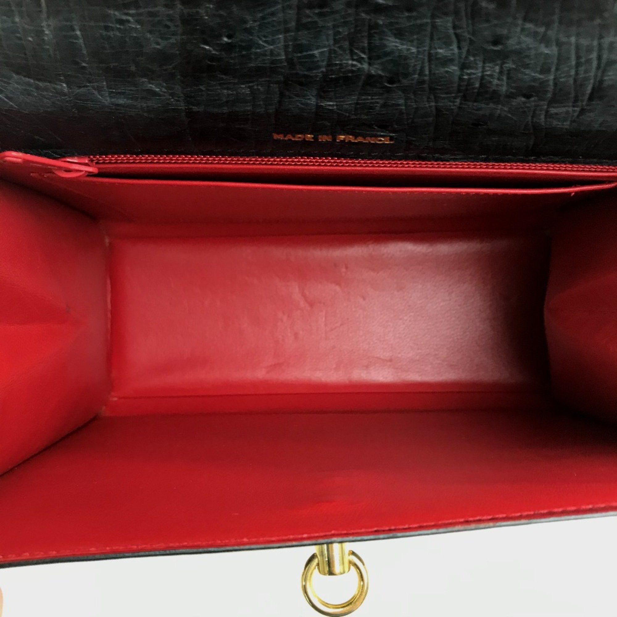 Celine CELINE Bag Tote Bag Hand Bag Black/Red/GoldHardware Size ONE SIZE - 10 Thumbnail