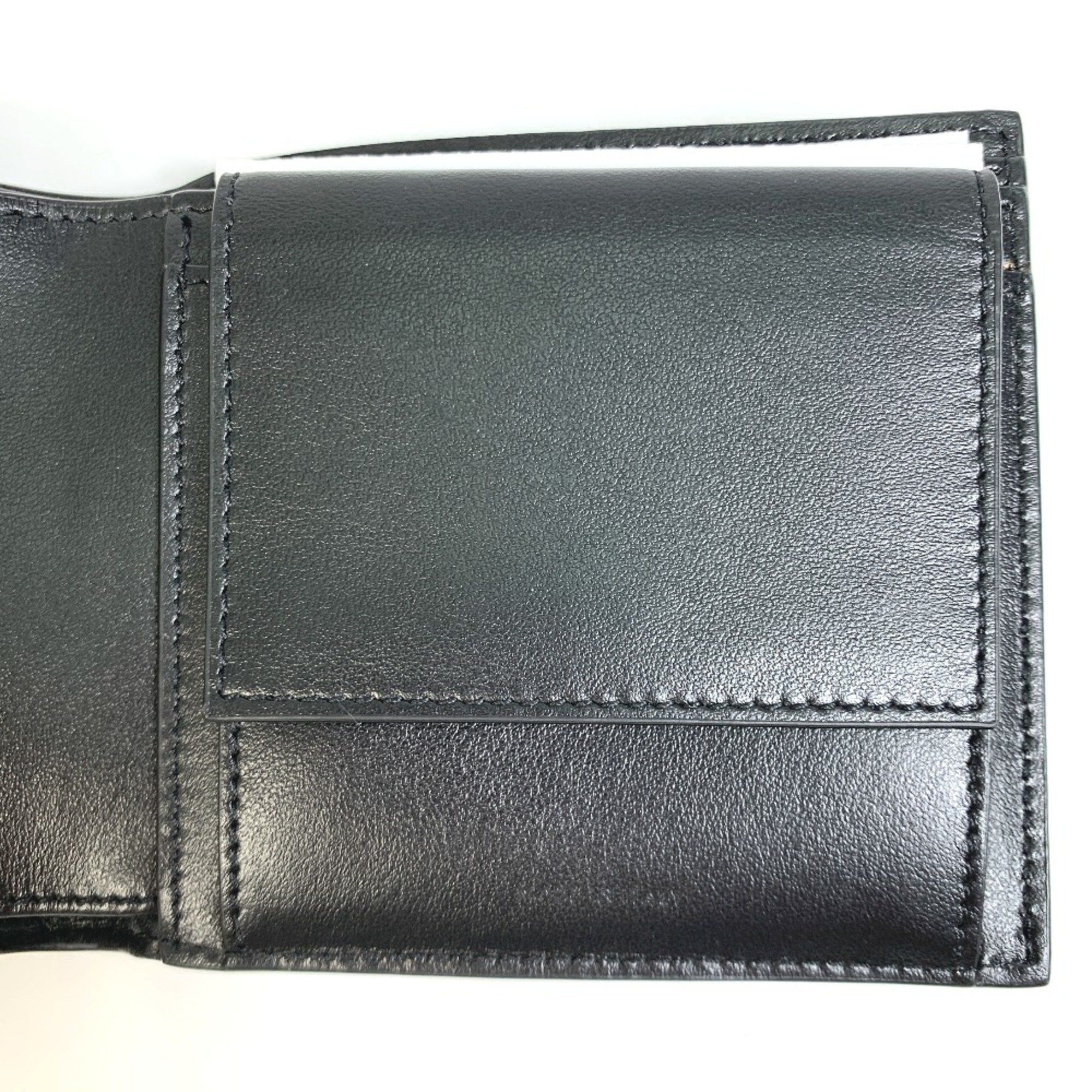 Celine CELINE 10C873DME logo Folded wallet Black Size ONE SIZE - 11 Thumbnail