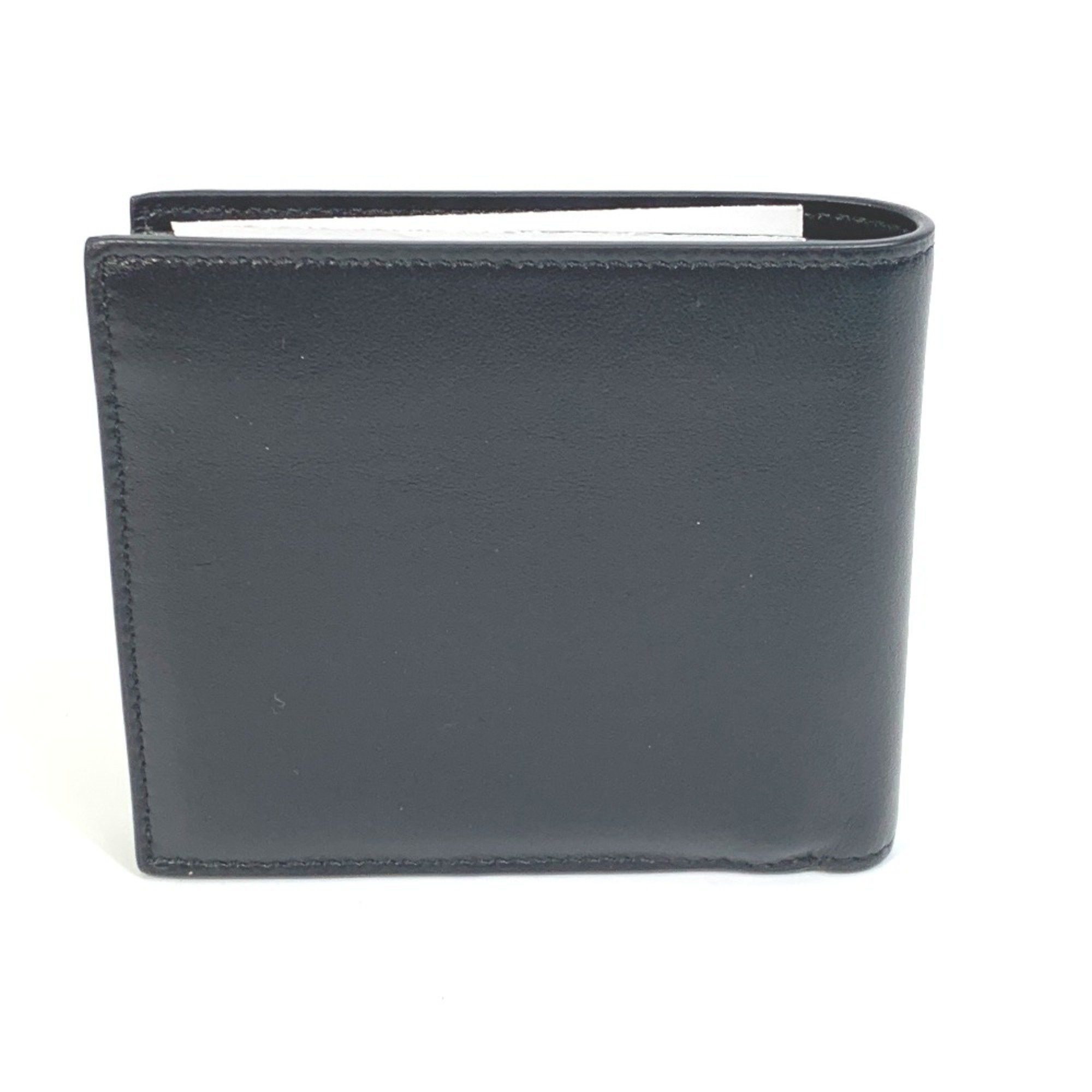 Celine CELINE 10C873DME logo Folded wallet Black Size ONE SIZE - 2 Thumbnail