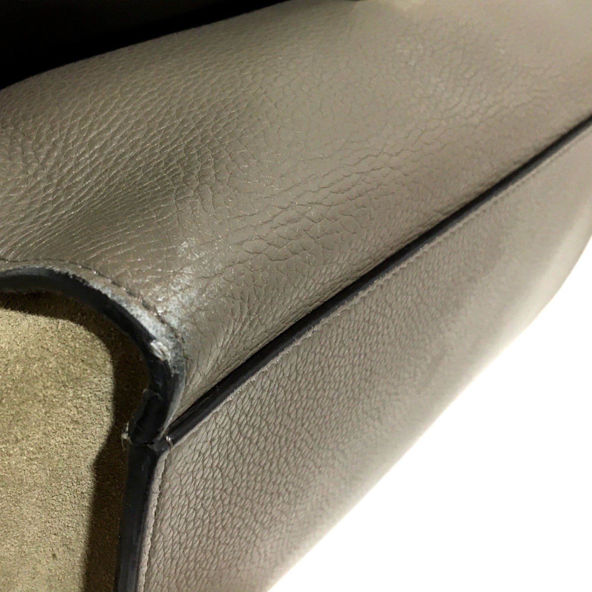 Celine CELINE 2way Bag Shoulder Bag Hand Bag Charcoal gray Size ONE SIZE - 5 Thumbnail