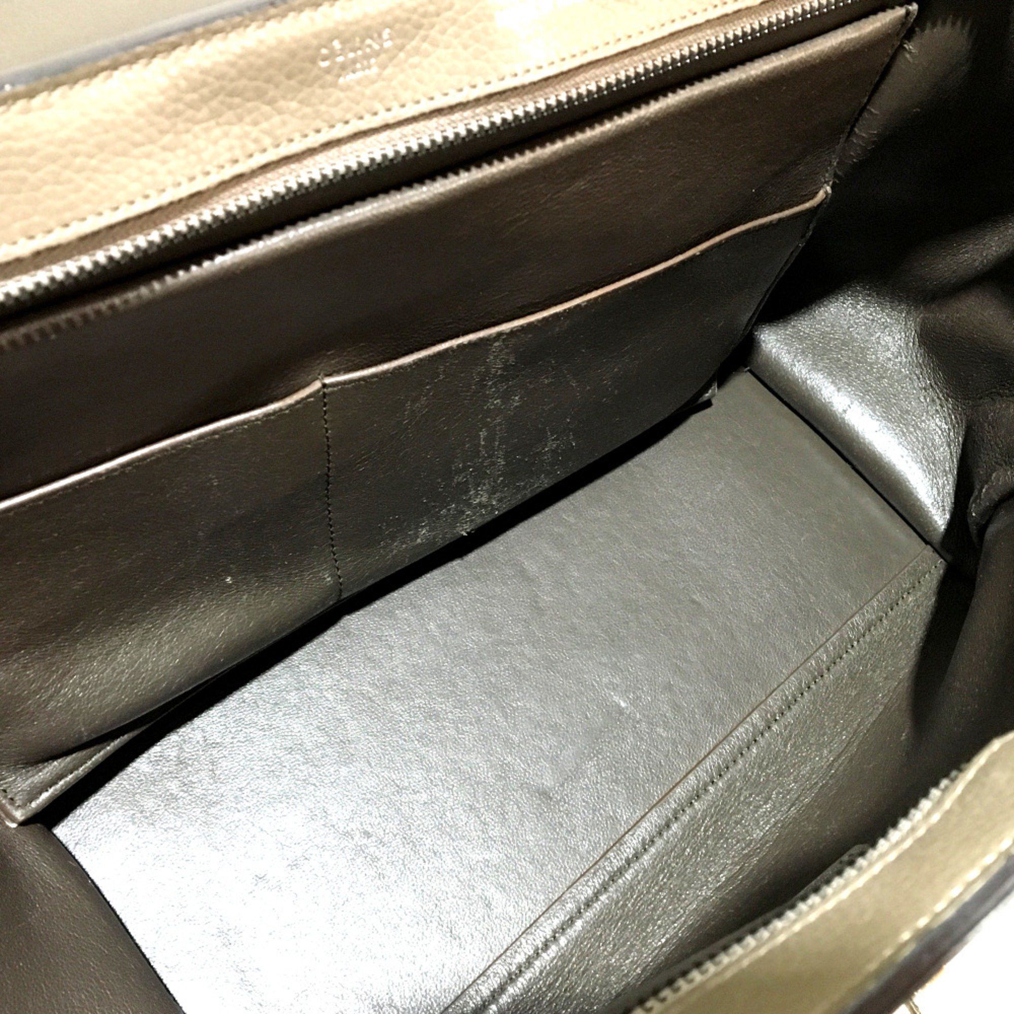 Celine CELINE 2way Bag Shoulder Bag Hand Bag Charcoal gray Size ONE SIZE - 9 Thumbnail