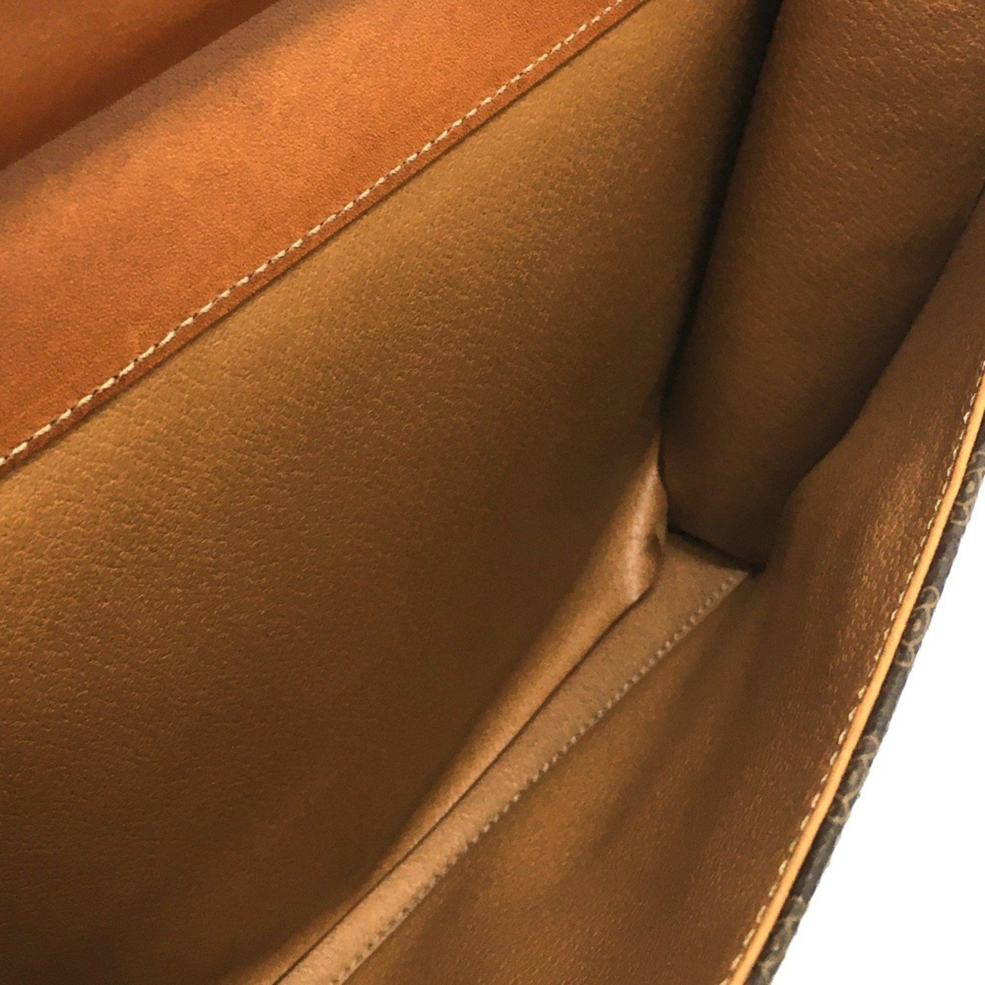 Celine CELINE Macadam Bag 2WAY Hand Bag Shoulder Bag Brown Brown Size ONE SIZE - 10 Thumbnail