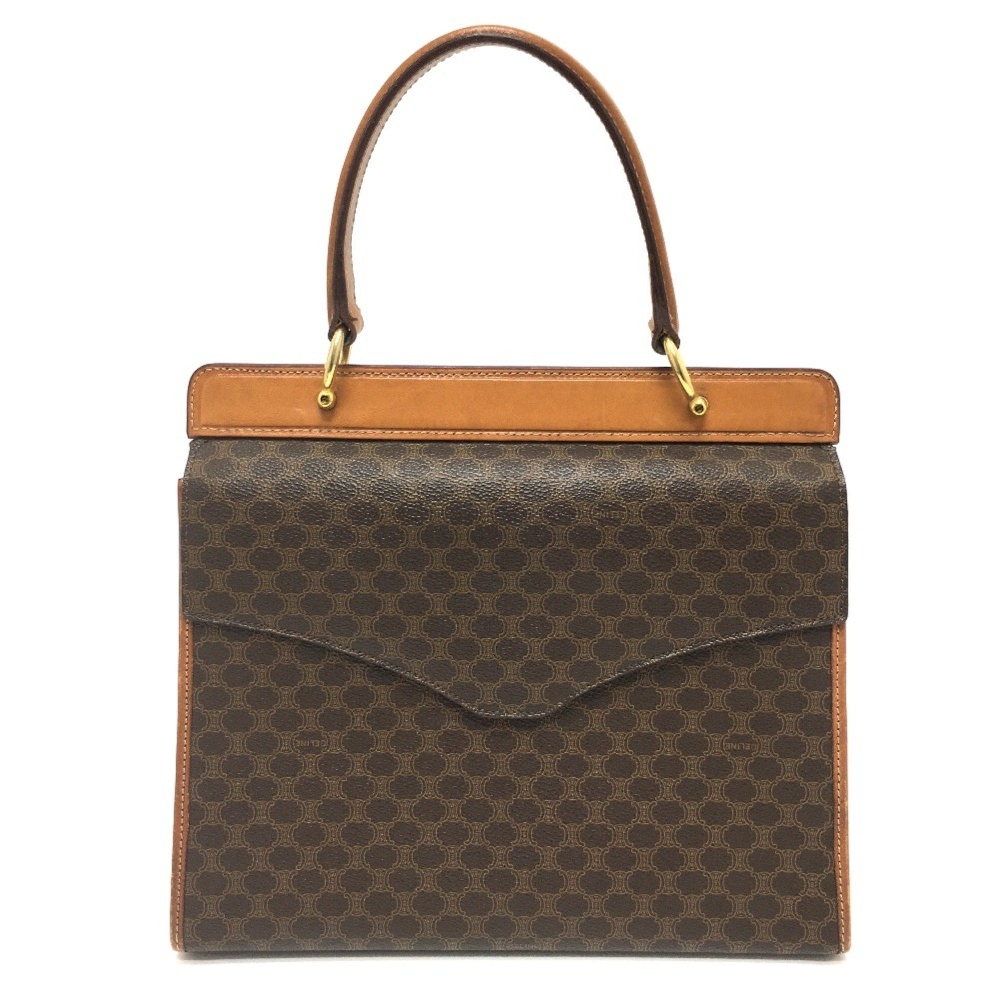 Celine CELINE Macadam Bag 2WAY Hand Bag Shoulder Bag Brown Brown Size ONE SIZE - 2 Thumbnail