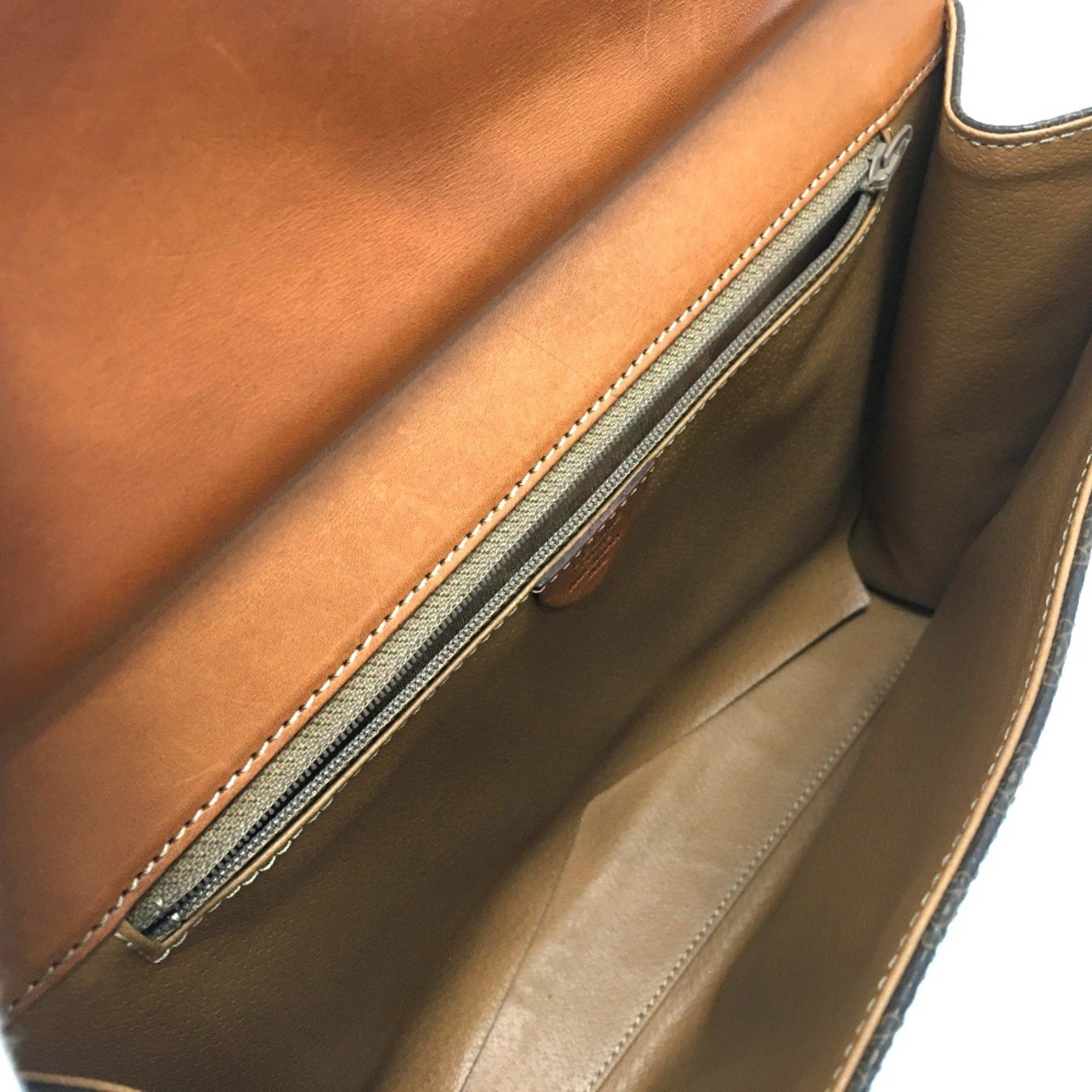 Celine CELINE Macadam Bag 2WAY Hand Bag Shoulder Bag Brown Brown Size ONE SIZE - 7 Thumbnail