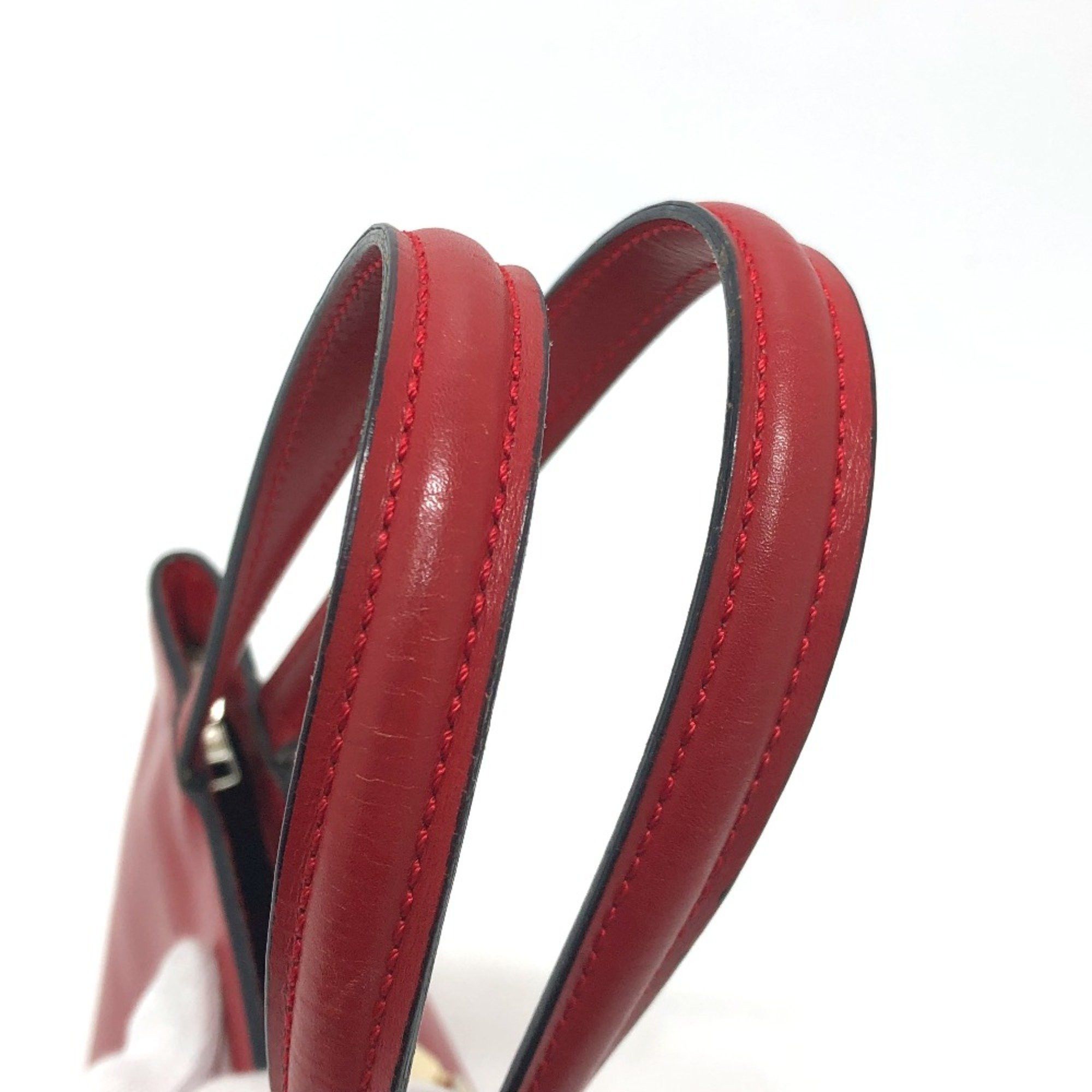 Celine CELINE Bag Hand Bag Red Size ONE SIZE - 4 Thumbnail