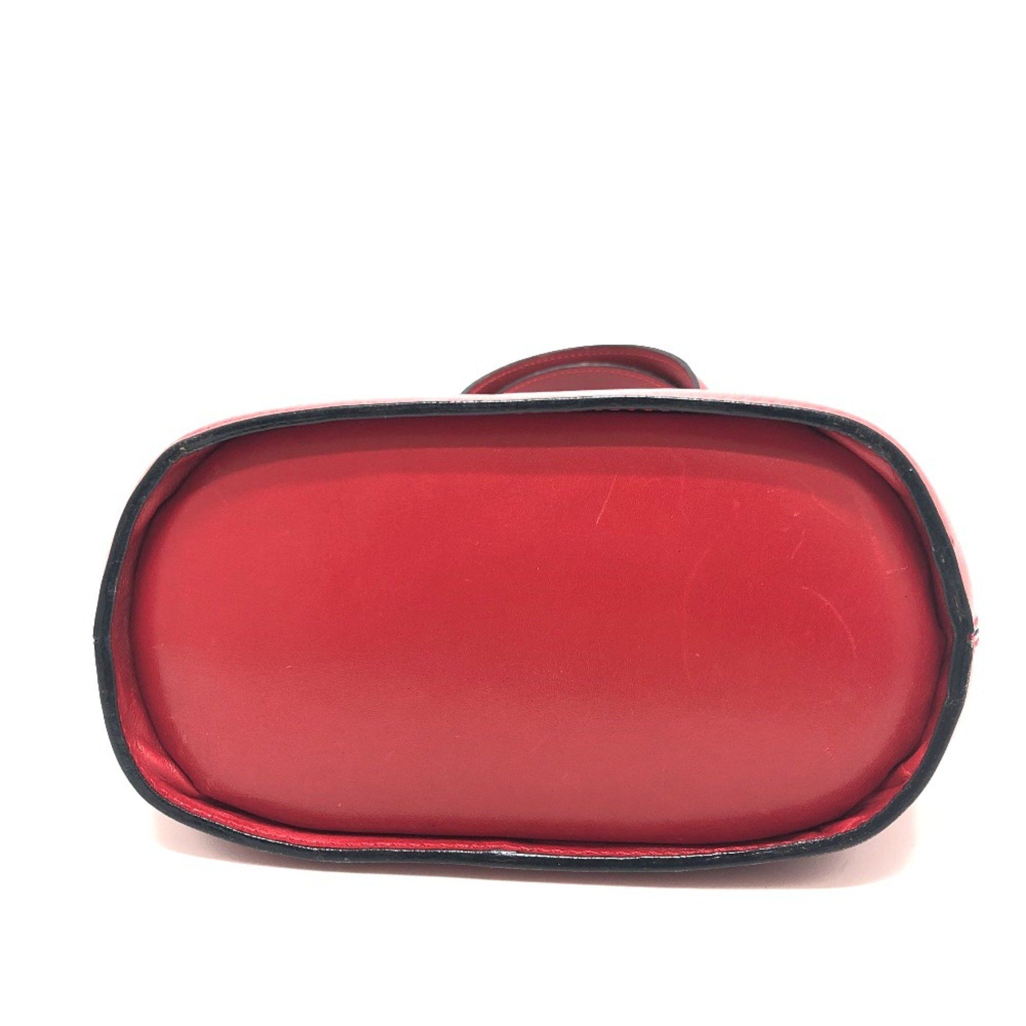 Celine CELINE Bag Hand Bag Red Size ONE SIZE - 3 Thumbnail