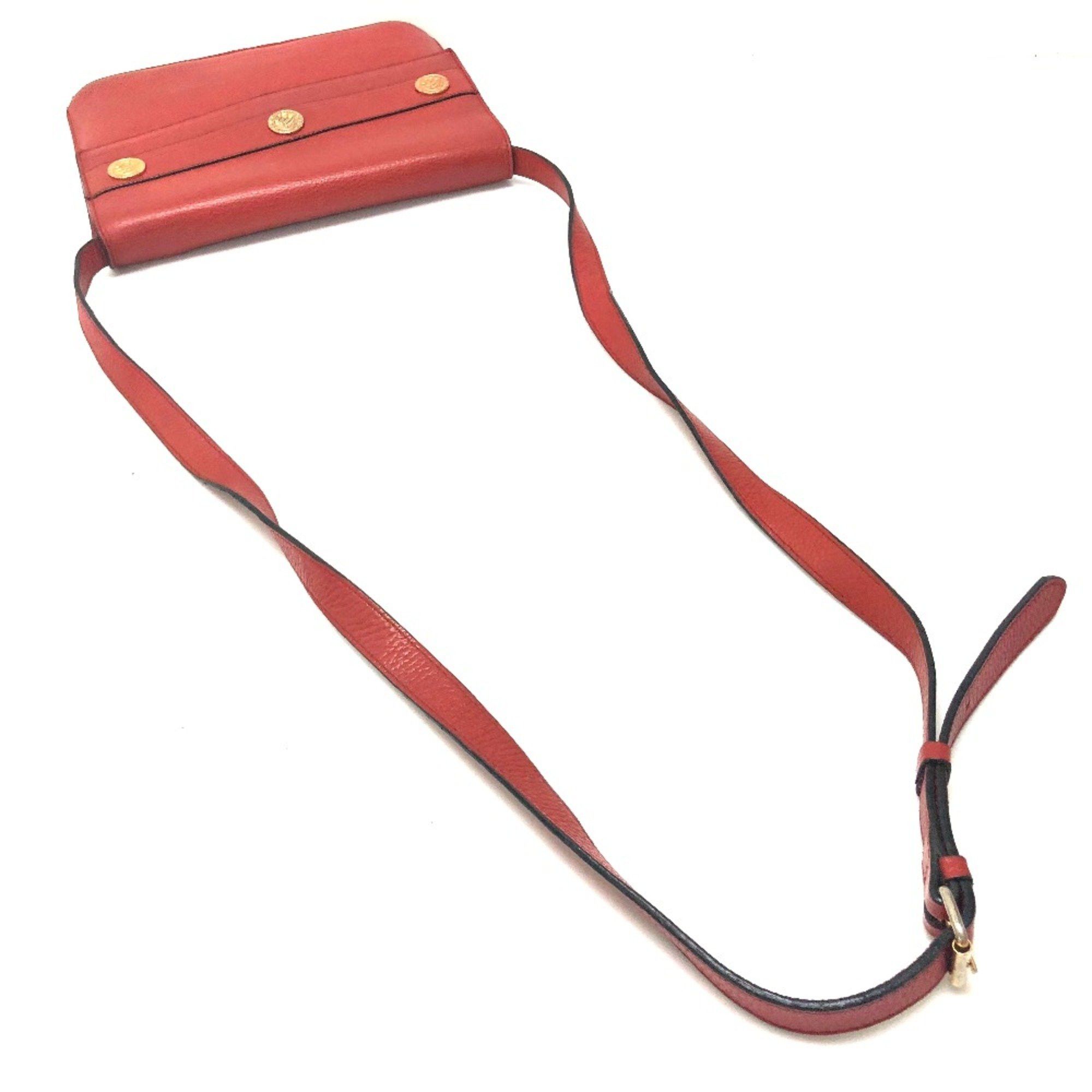 Celine CELINE Crossbody bag bag flap Shoulder Bag Red Red Size ONE SIZE - 6 Thumbnail