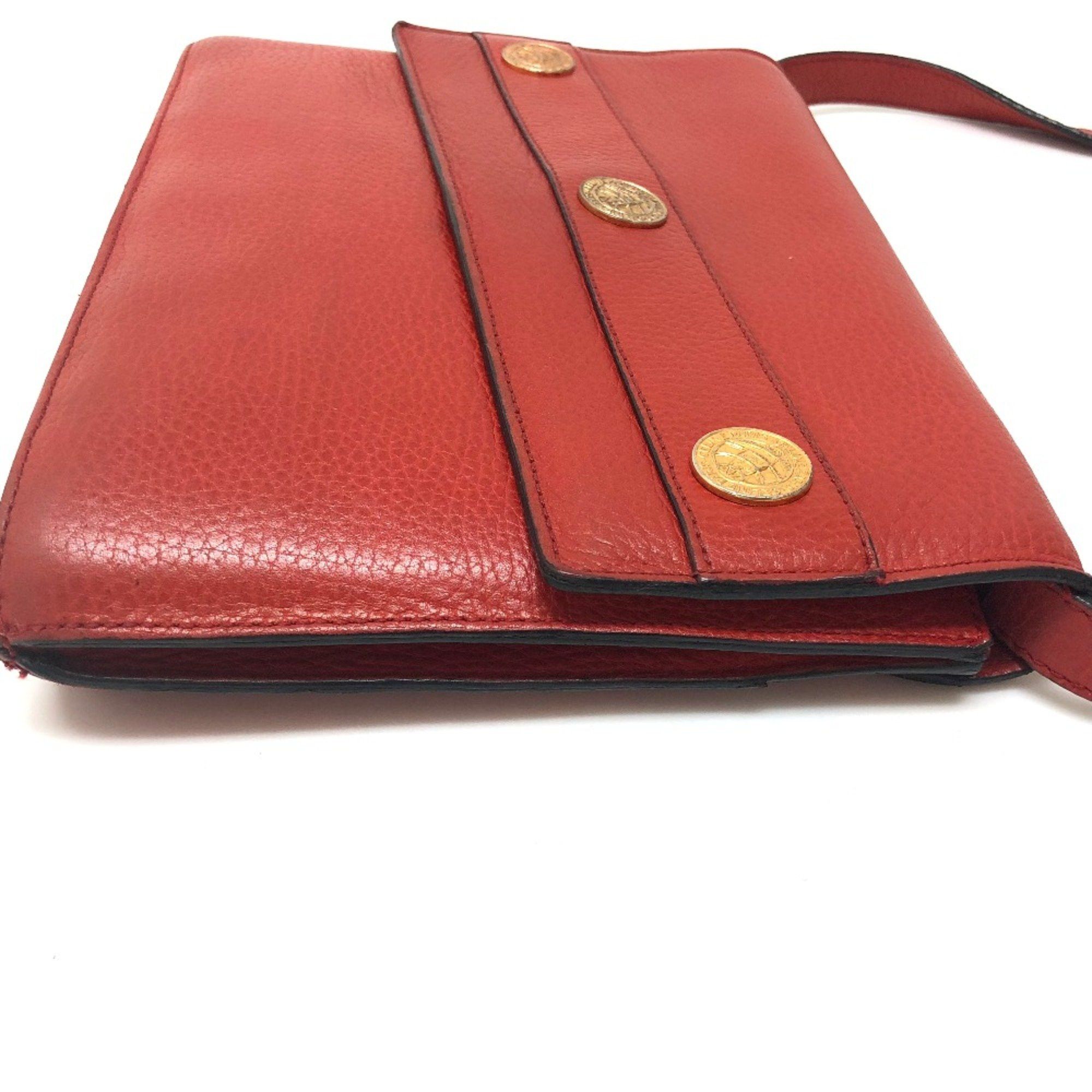 Celine CELINE Crossbody bag bag flap Shoulder Bag Red Red Size ONE SIZE - 3 Thumbnail