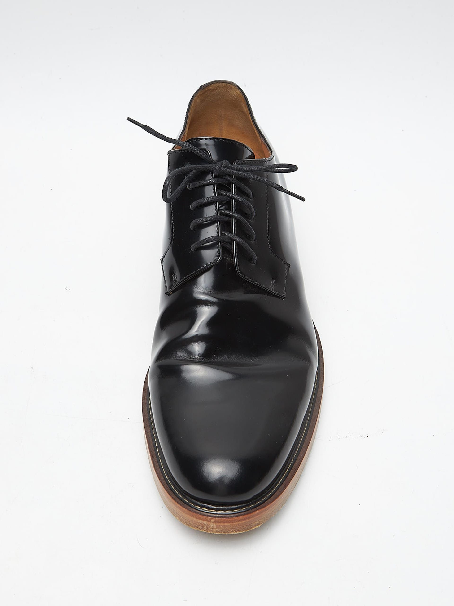 Dries Van Noten Black And Brown Sole Derby Boots Size US 10 / EU 43 - 6 Thumbnail