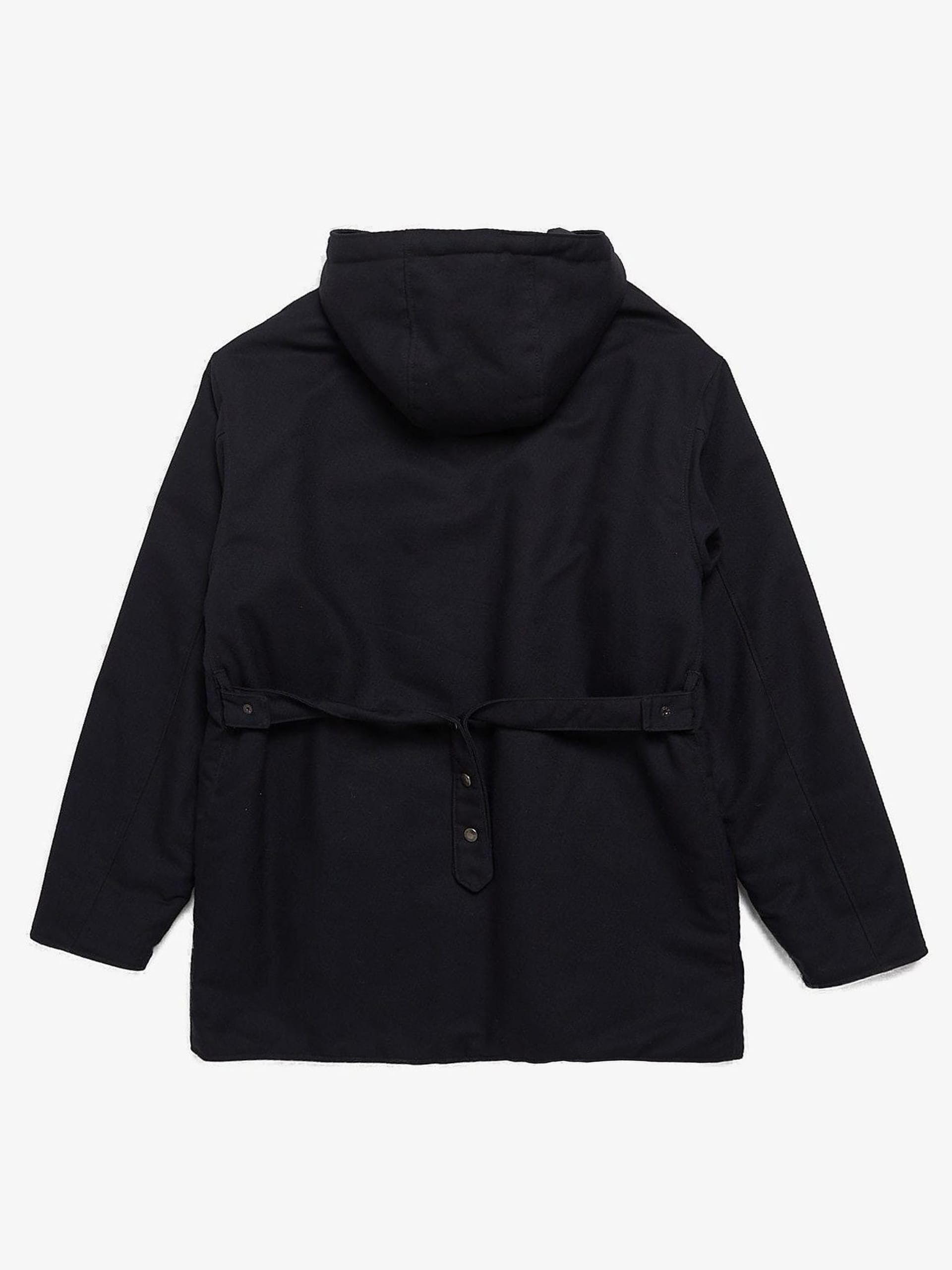 Other Black Back Belted Woolen Downjacket Size US XL / EU 56 / 4 - 2 Thumbnail