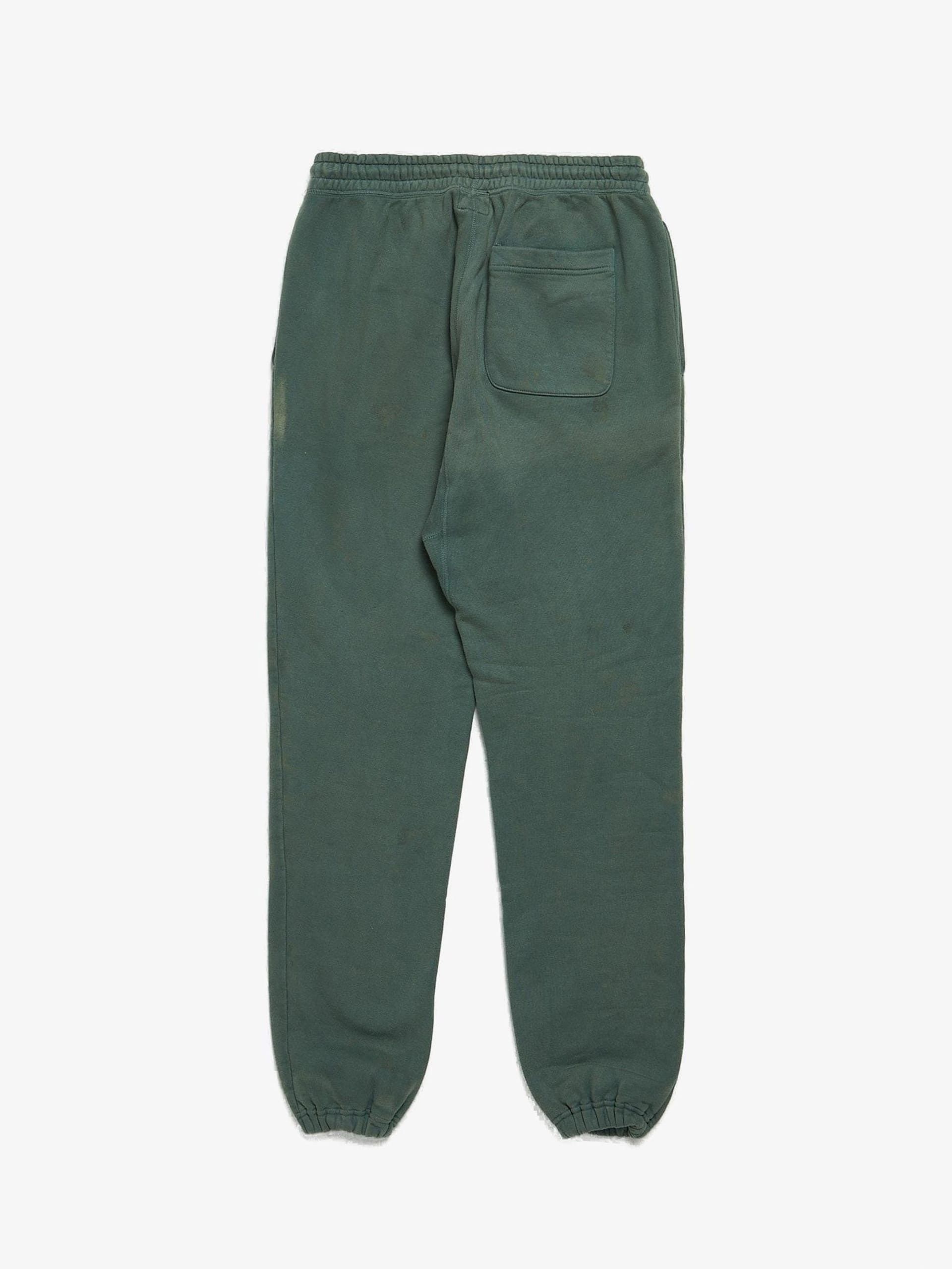 Saint Michael Green Adamah Printed Cotton Sweatpants Size US 30 / EU 46 - 2 Thumbnail