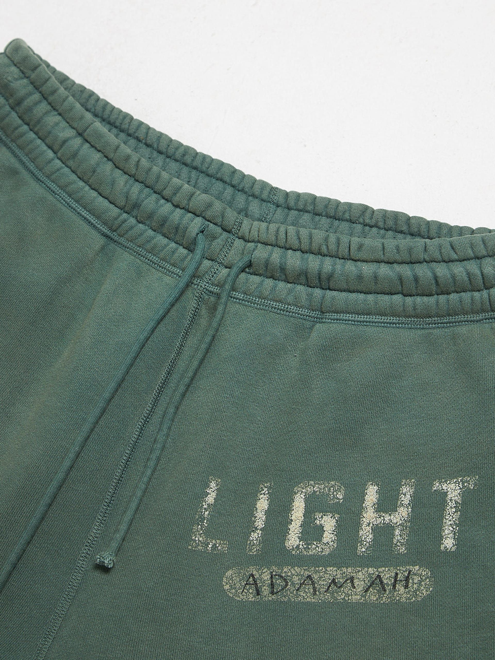 Saint Michael Green Adamah Printed Cotton Sweatpants Size US 30 / EU 46 - 3 Thumbnail