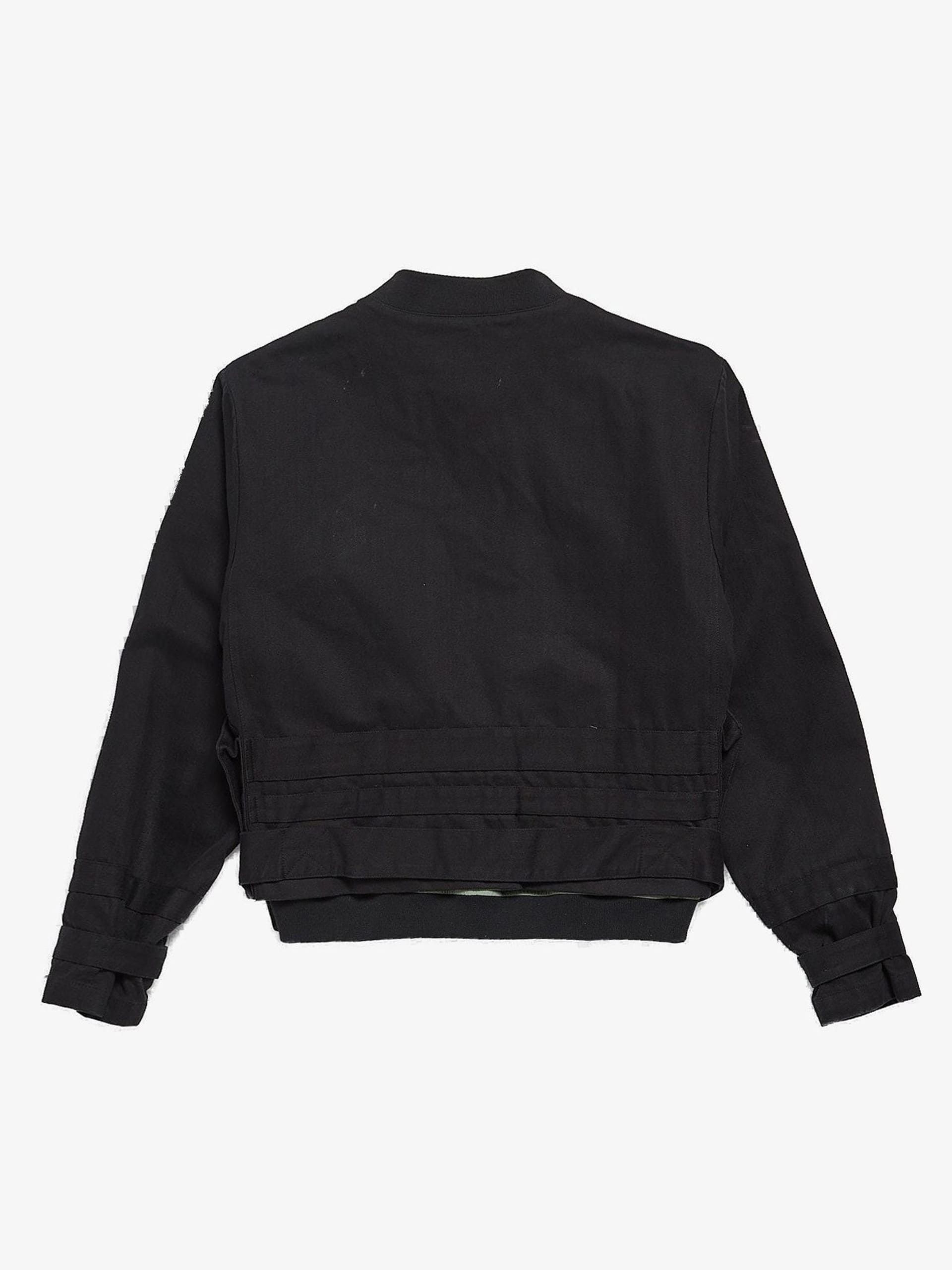 Heliot Emil Black Double Layered Zipped Cotton Jacket Size US L / EU 52-54 / 3 - 2 Thumbnail