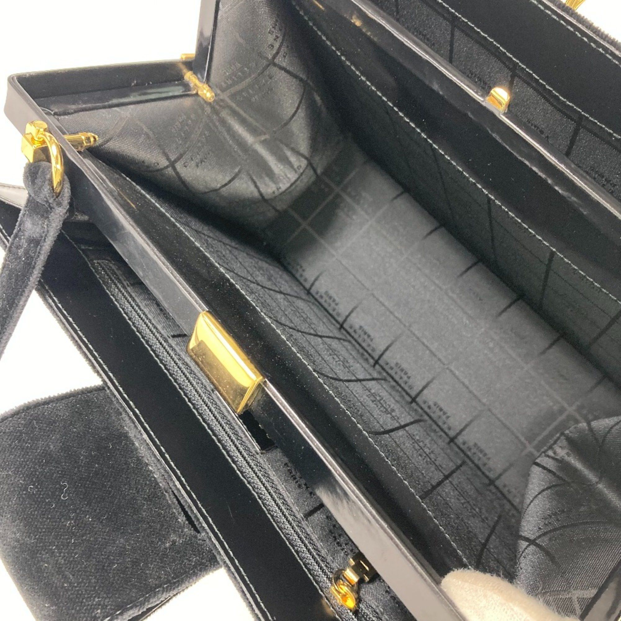 Celine CELINE Kisslock bag shawl Shoulder Bag Black Size ONE SIZE - 15 Thumbnail