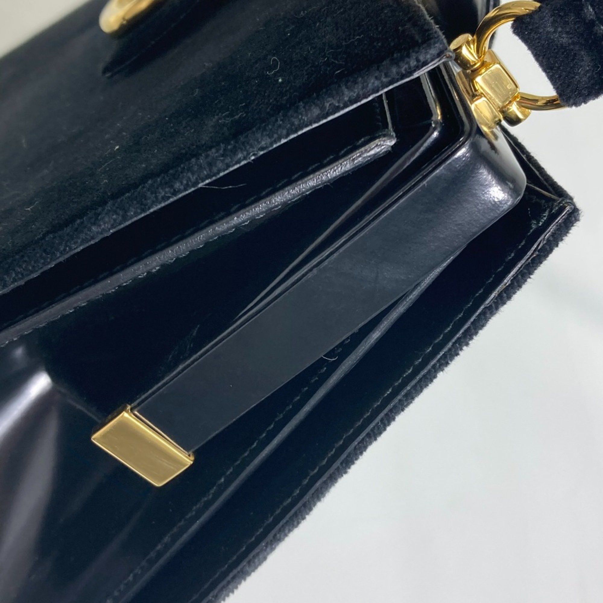 Celine CELINE Kisslock bag shawl Shoulder Bag Black Size ONE SIZE - 11 Thumbnail