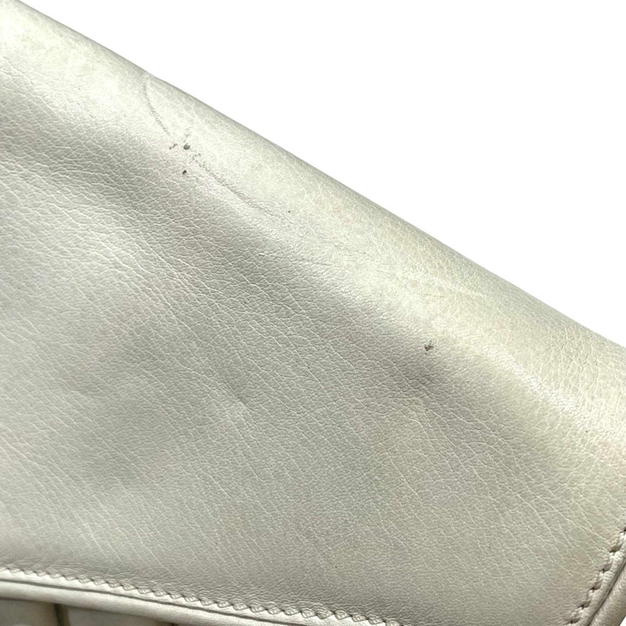 Celine CELINE MacadamHardware Bag 2way Crossbody Shoulder Bag White GoldHardware Size ONE SIZE - 5 Thumbnail