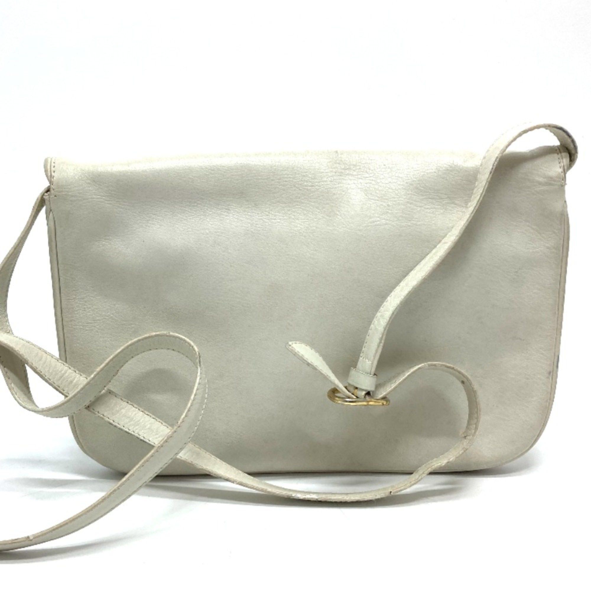 Celine CELINE MacadamHardware Bag 2way Crossbody Shoulder Bag White GoldHardware Size ONE SIZE - 2 Thumbnail