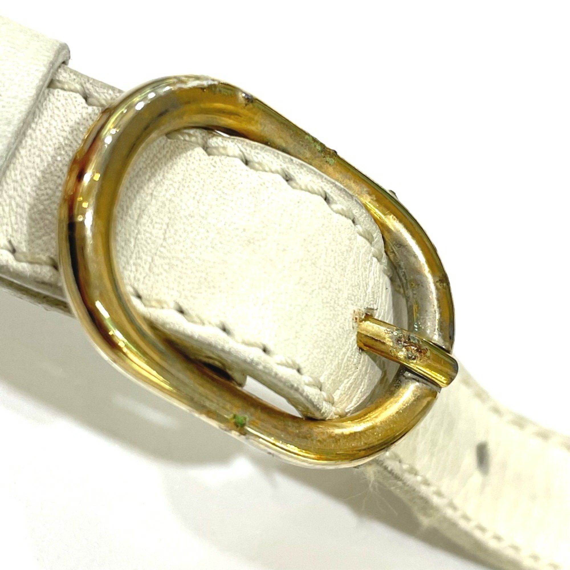 Celine CELINE MacadamHardware Bag 2way Crossbody Shoulder Bag White GoldHardware Size ONE SIZE - 9 Thumbnail