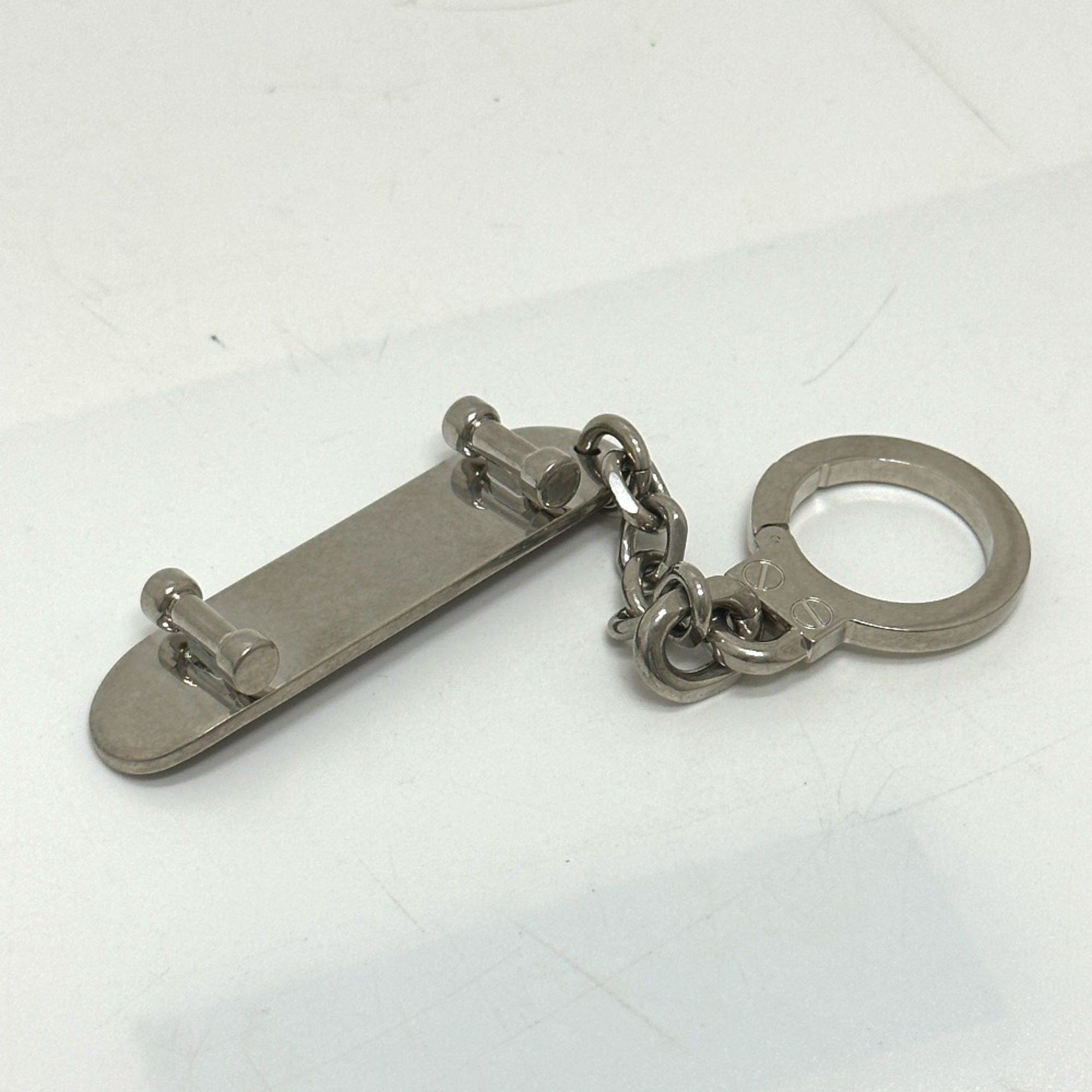 Celine CELINE Bag Charm Key Holder Black Silver Size ONE SIZE - 2 Thumbnail